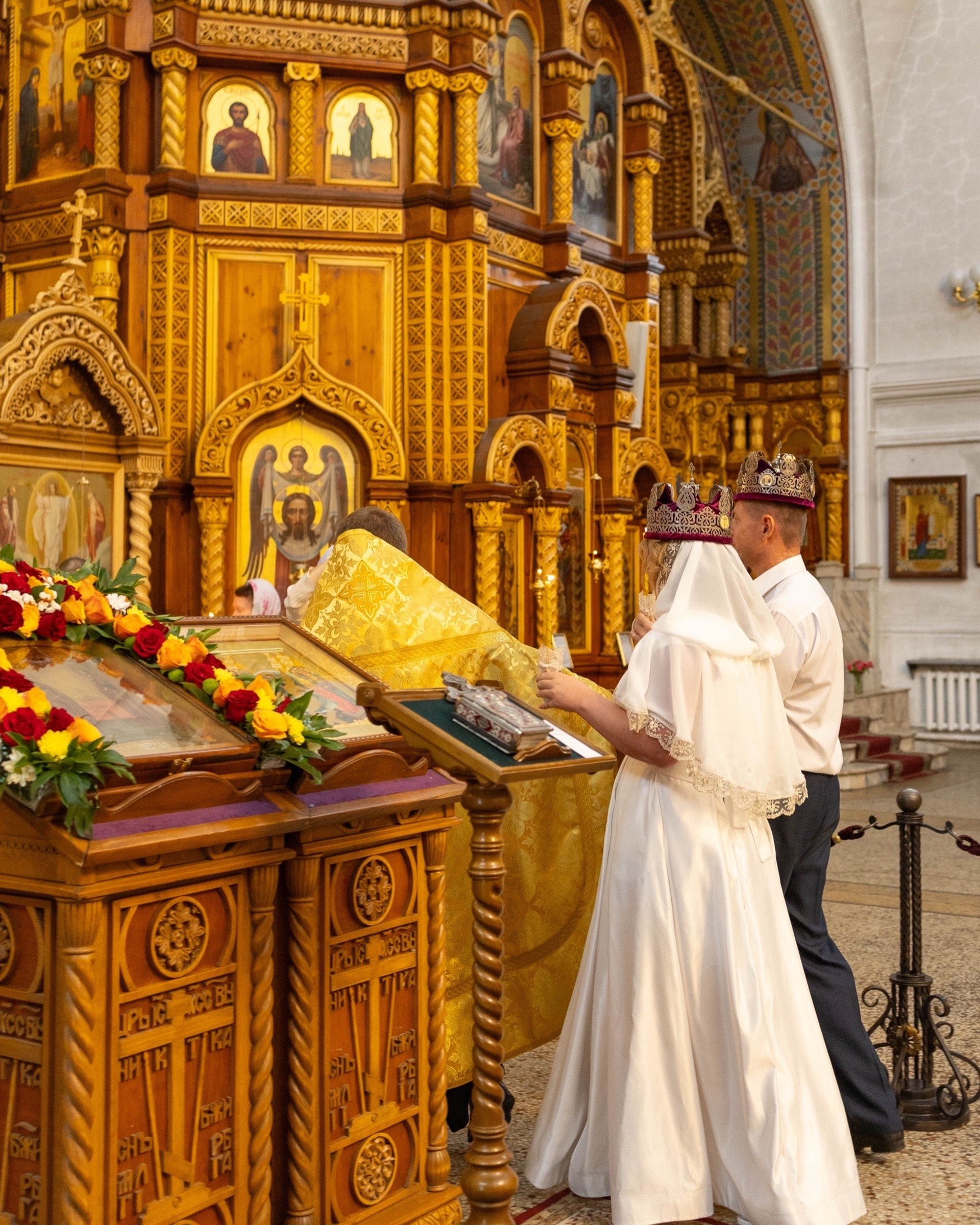 Съёмка венчания