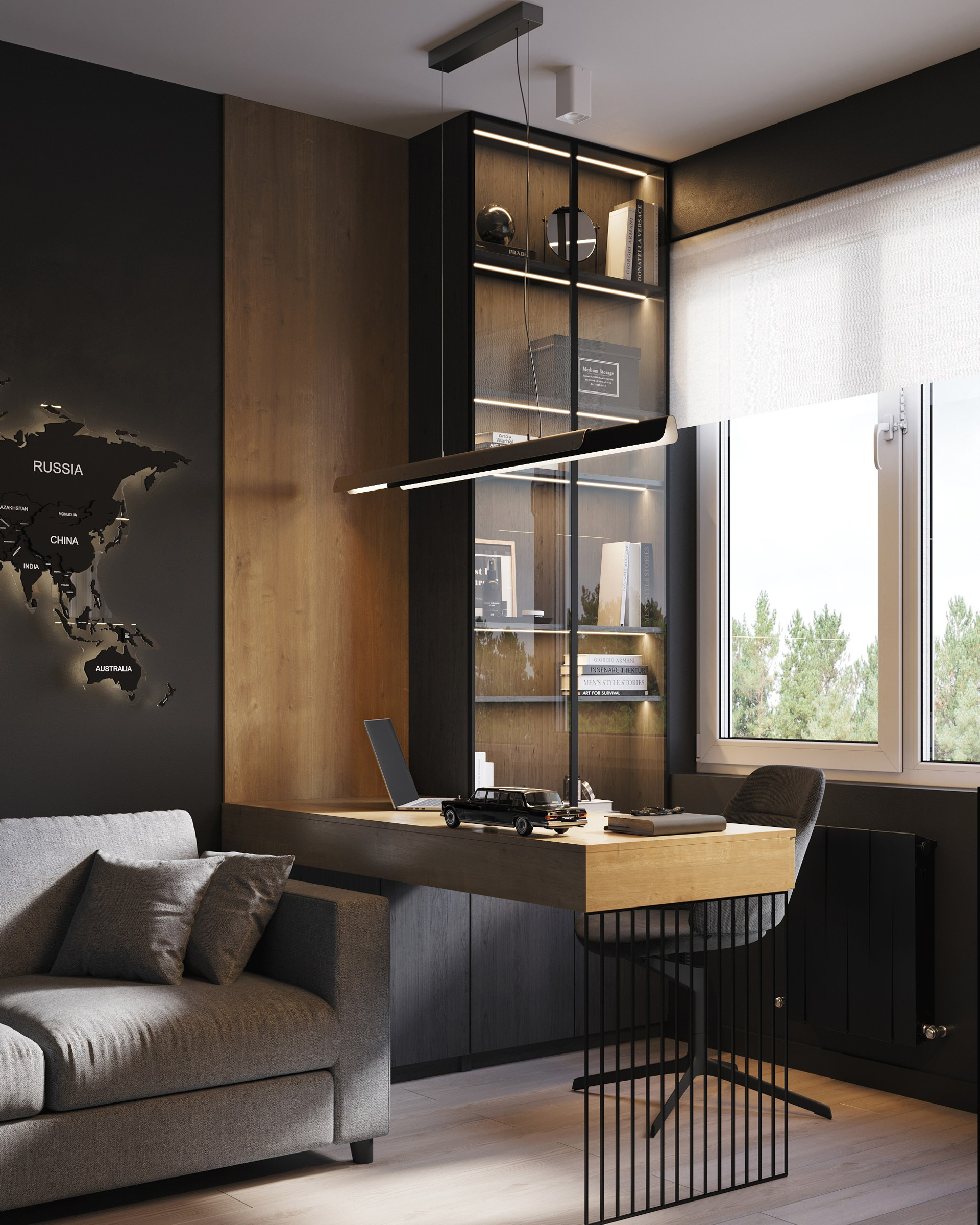 Кабинет в частном доме. Клиент Бученкова Полина