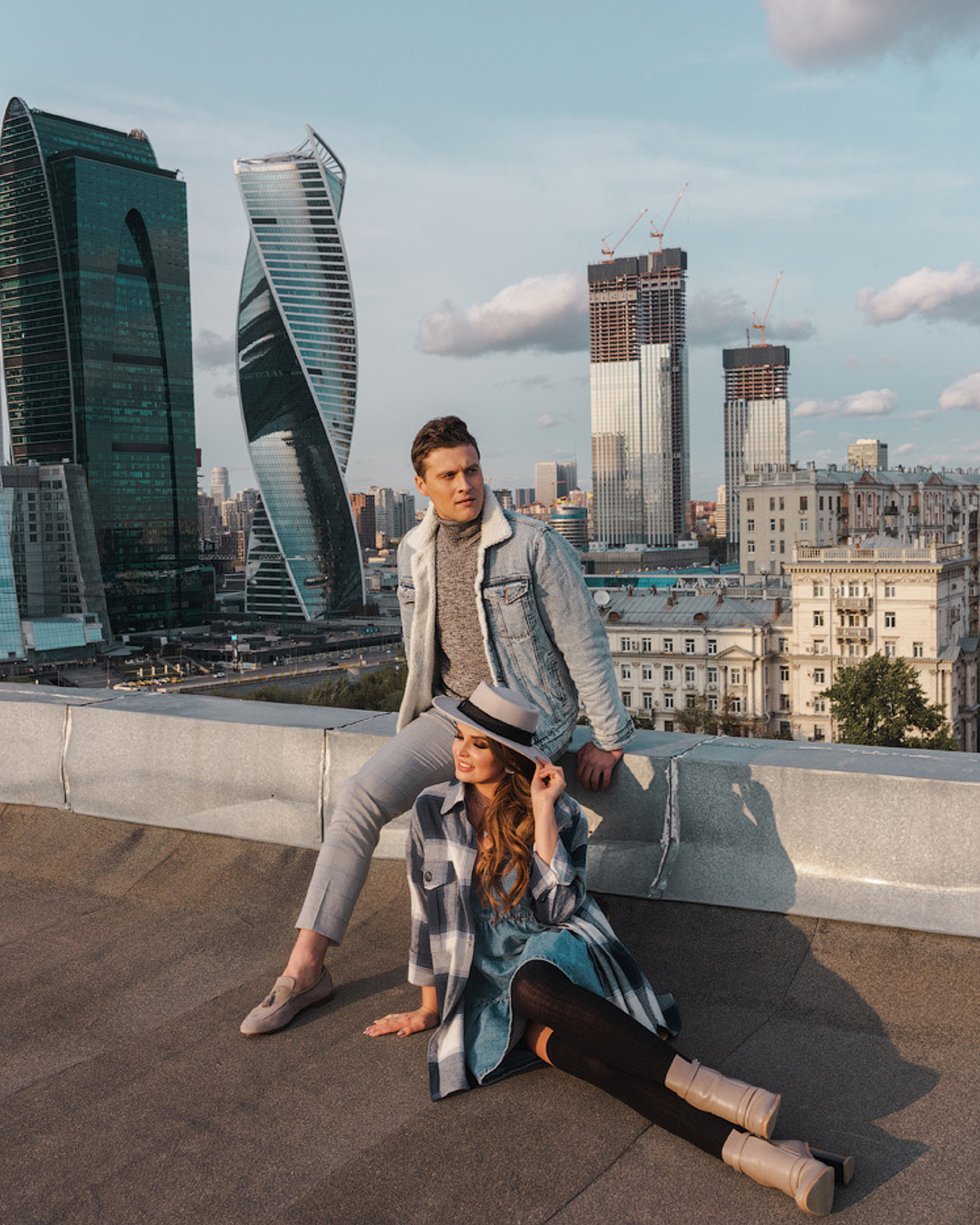 Фотосессия на крыше