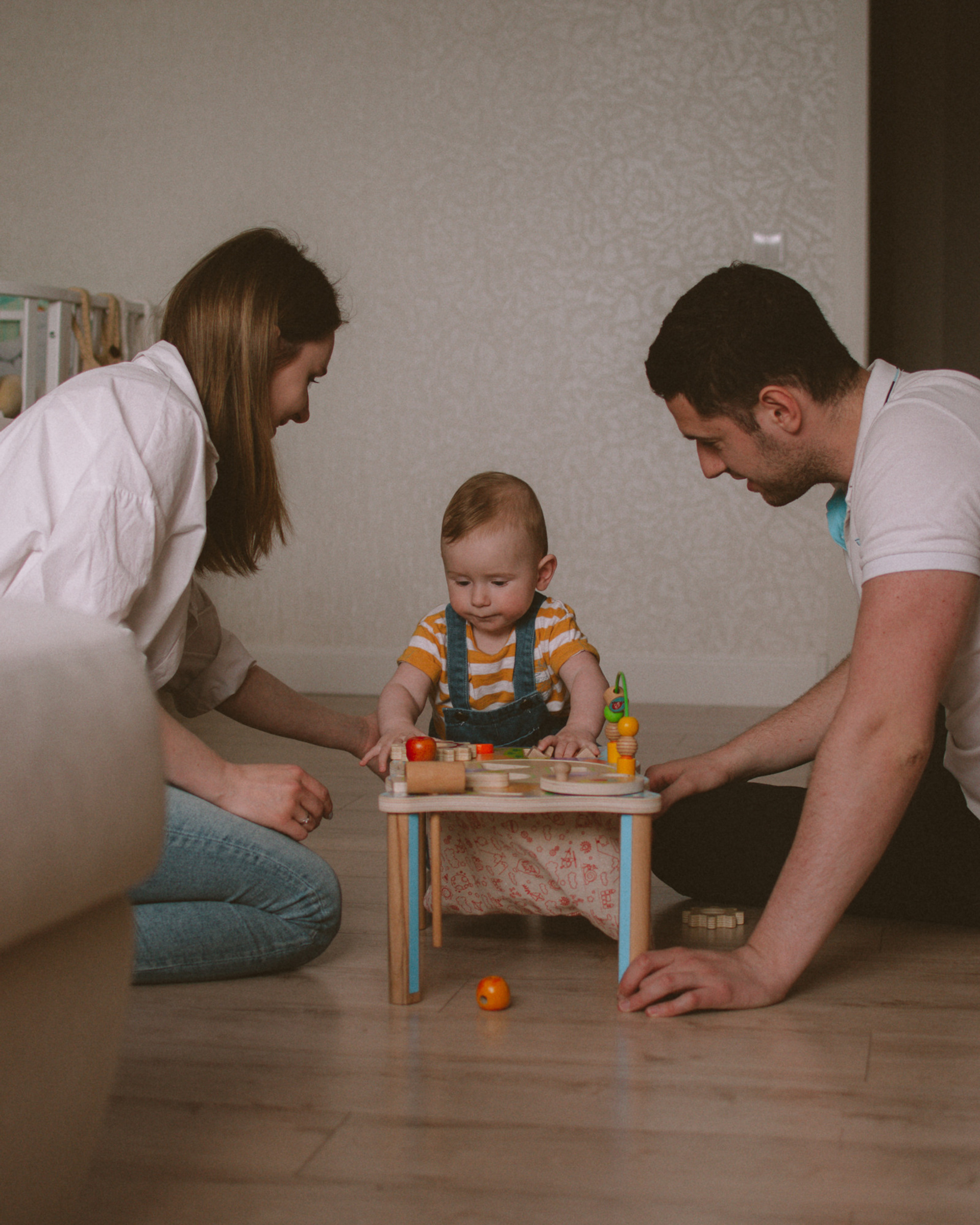 Настя, Родион и Егор. Домашняя серия