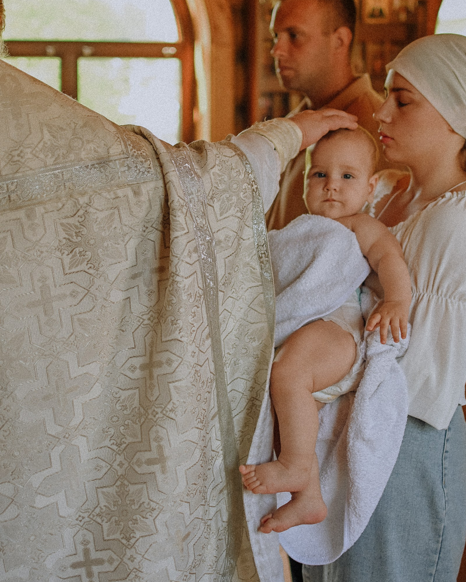 Крещение в церкви блаженной Матроны Московской