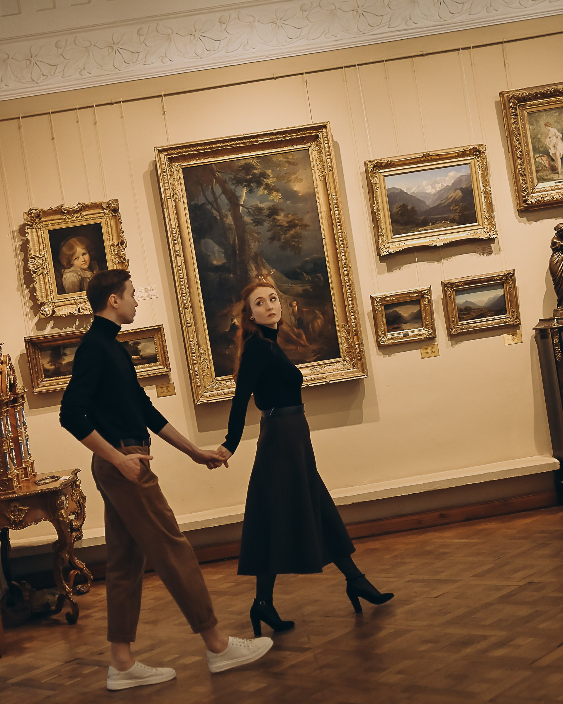 Агния и Роман. Lovestory в картинной галерее