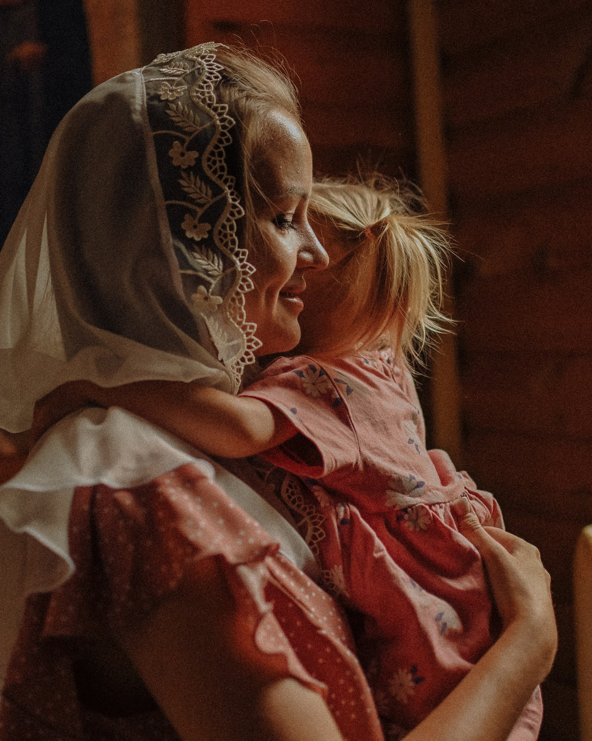 Крещение в церкви Николая Чудотворца (Ахуны)