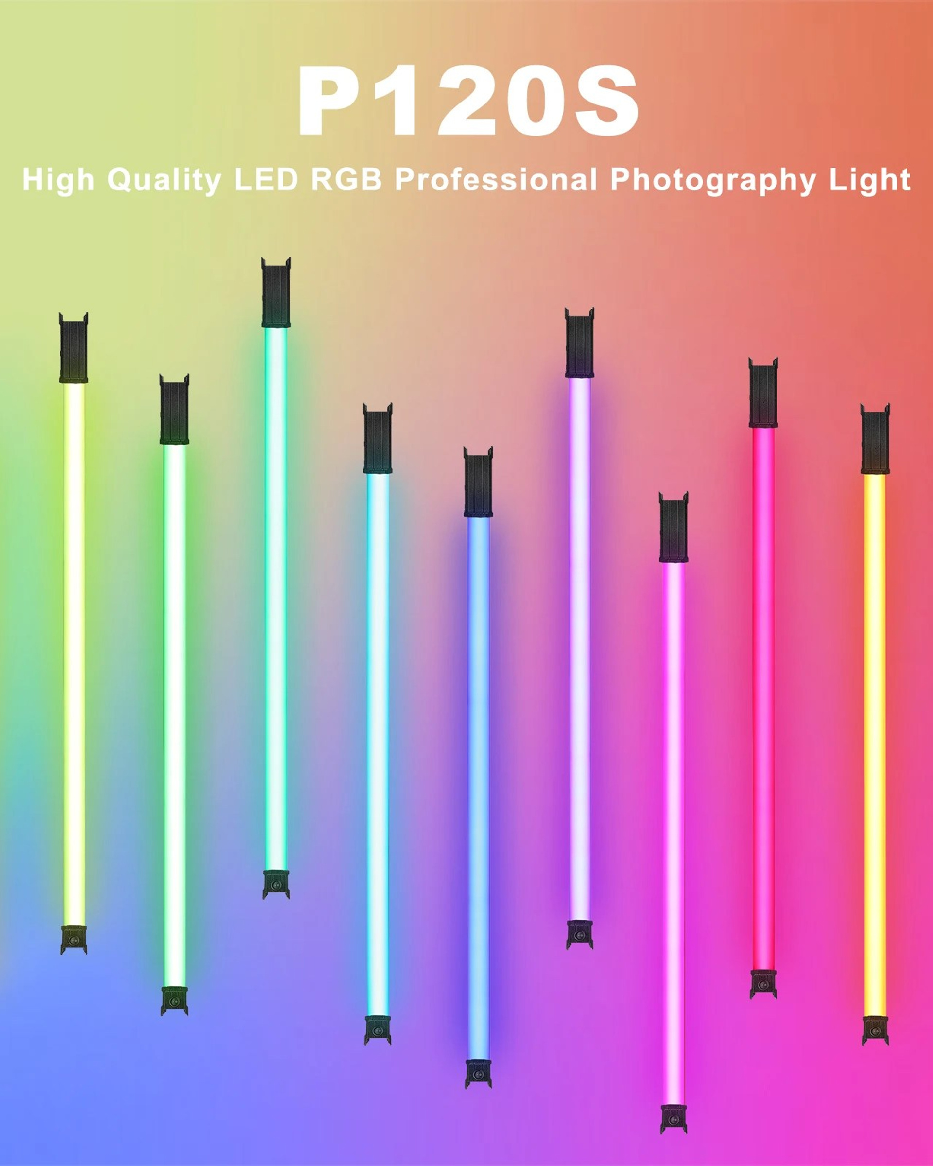 Светодиодная RGB-лампа LUXCEO P120S