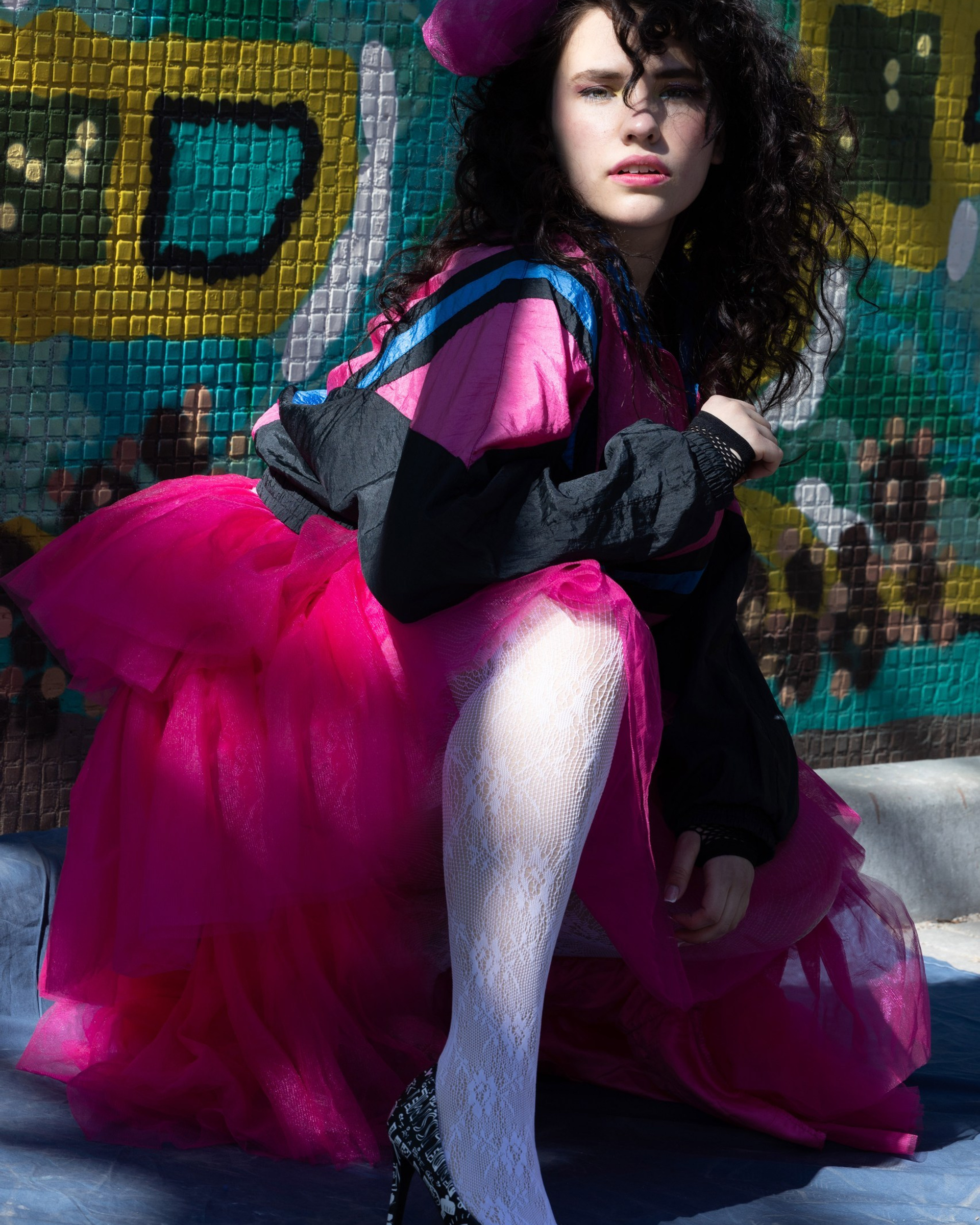 Съемка в стиле 80-х