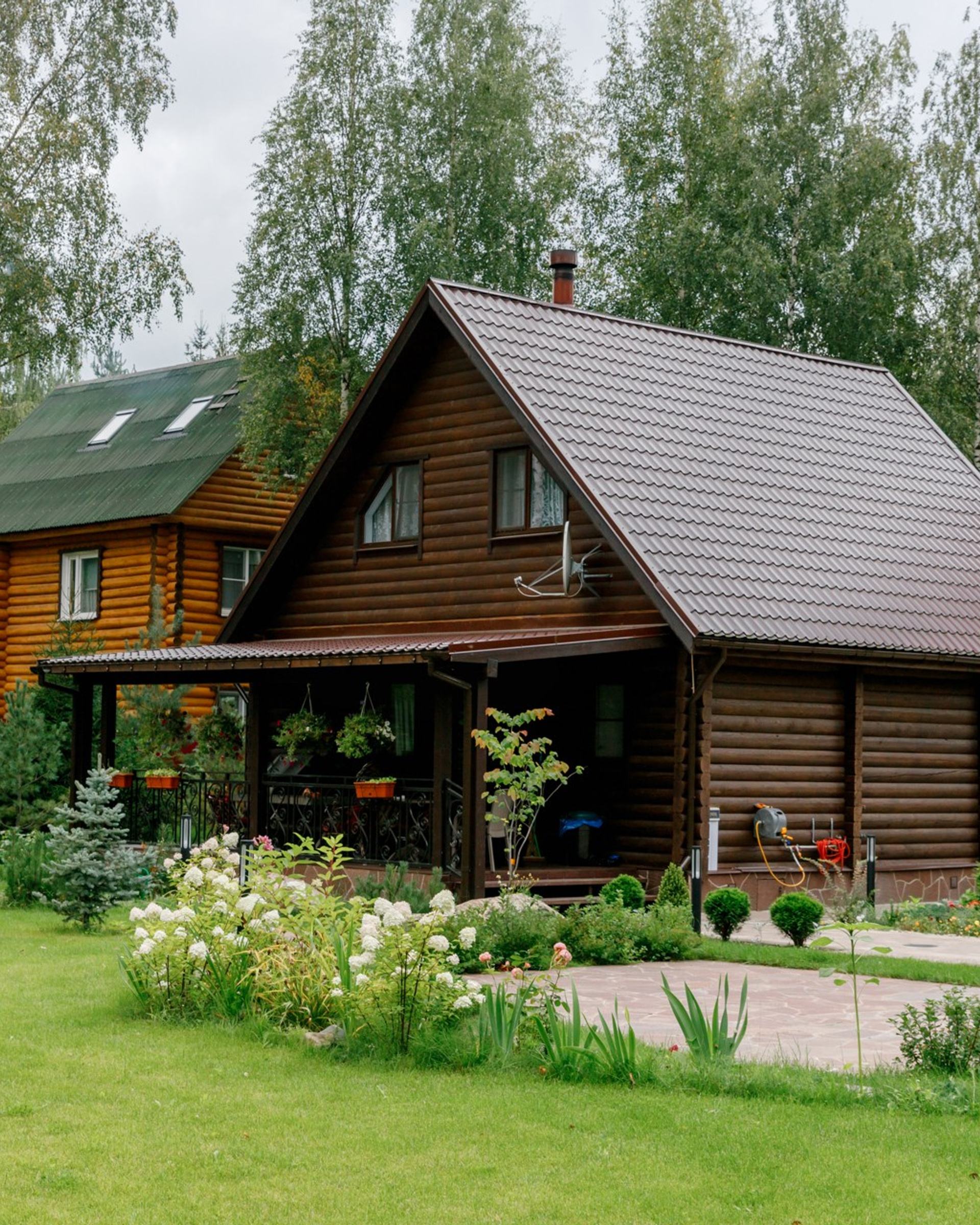 Загородный дом. Ландшафтный дизайн