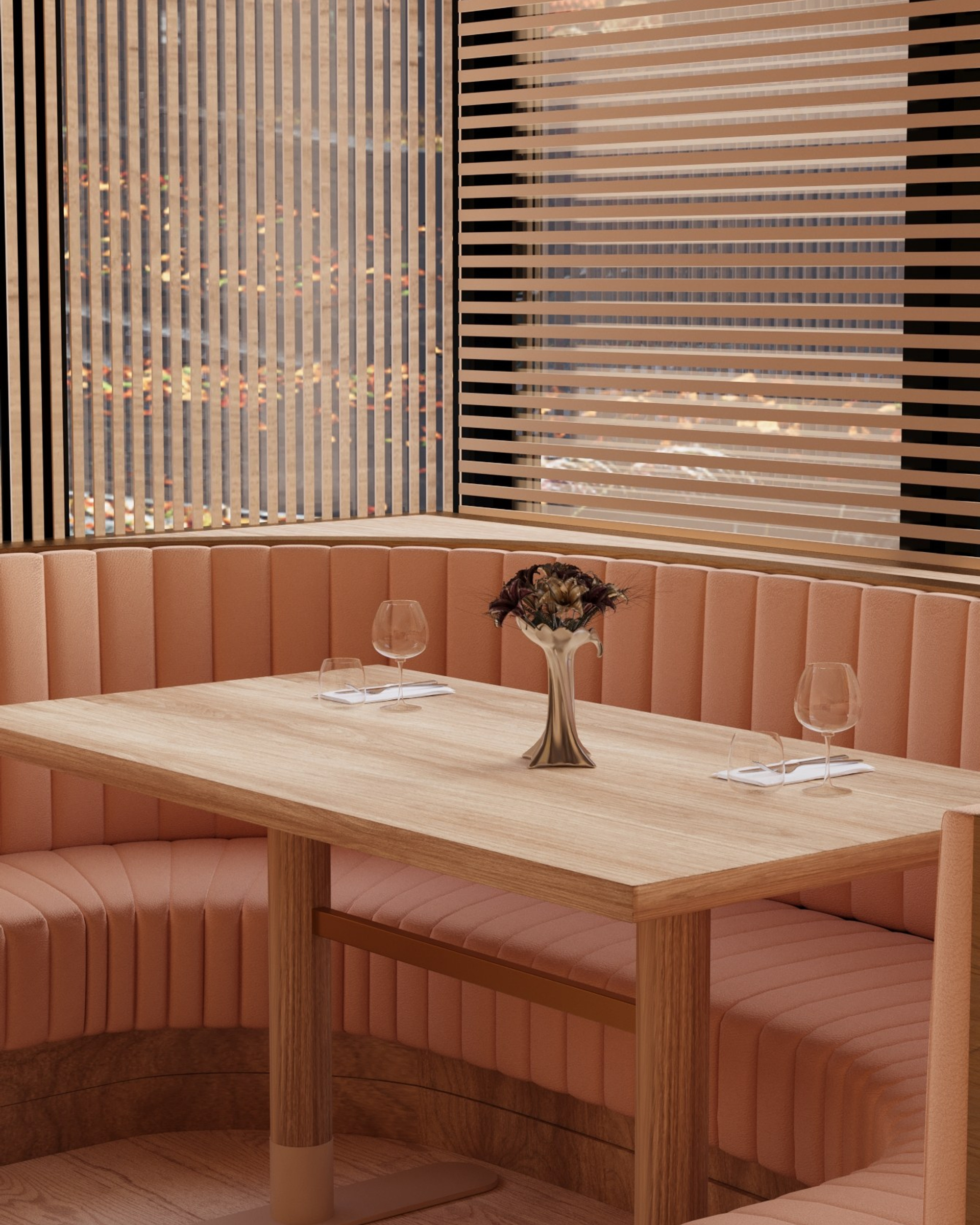 3D визуализация ресторана «Prime Seafood Palace», г. Торонто