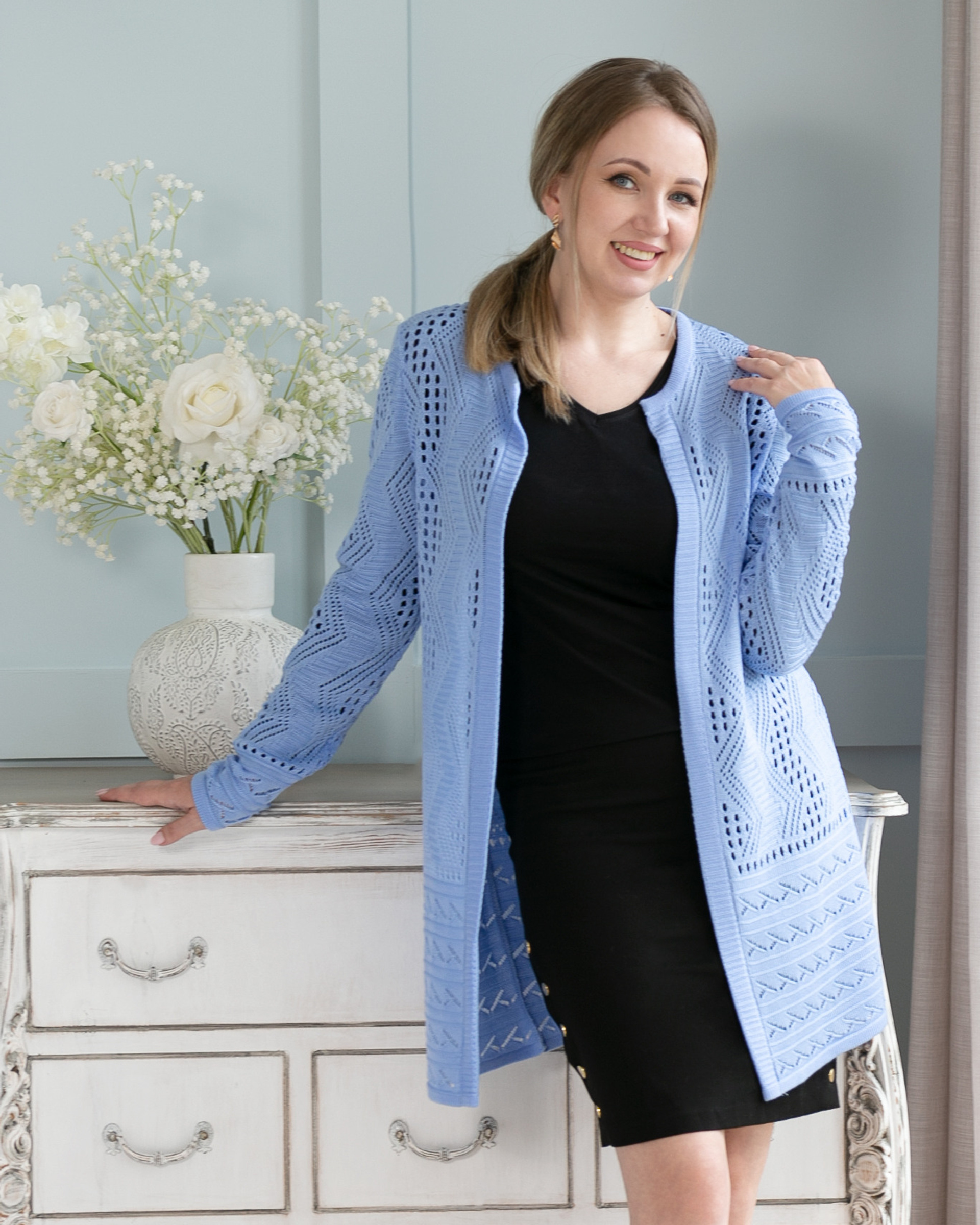 Вязанный трикотаж в интерьере. Для ozon, WB