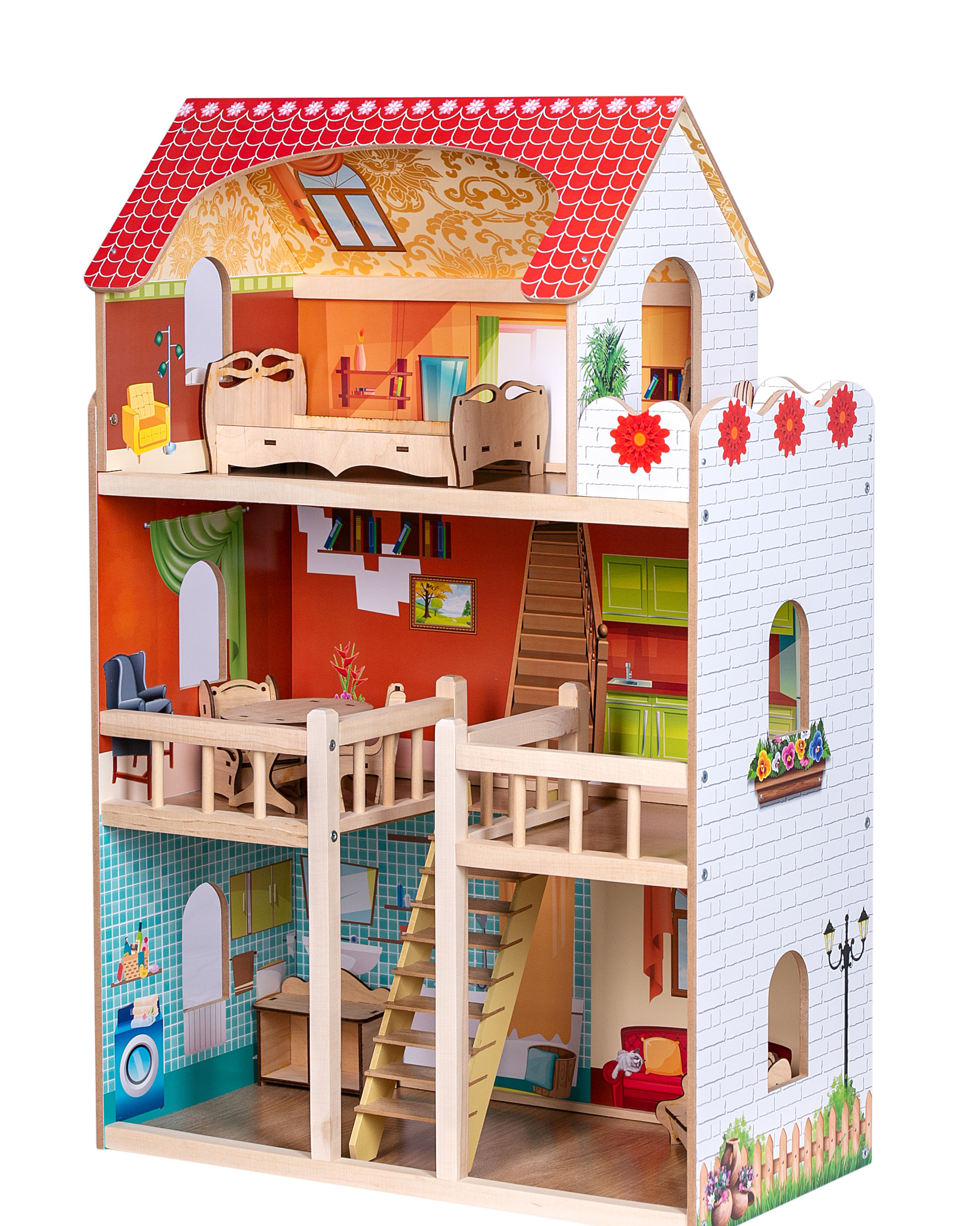 Детские игрушки на белом/однотонном фоне