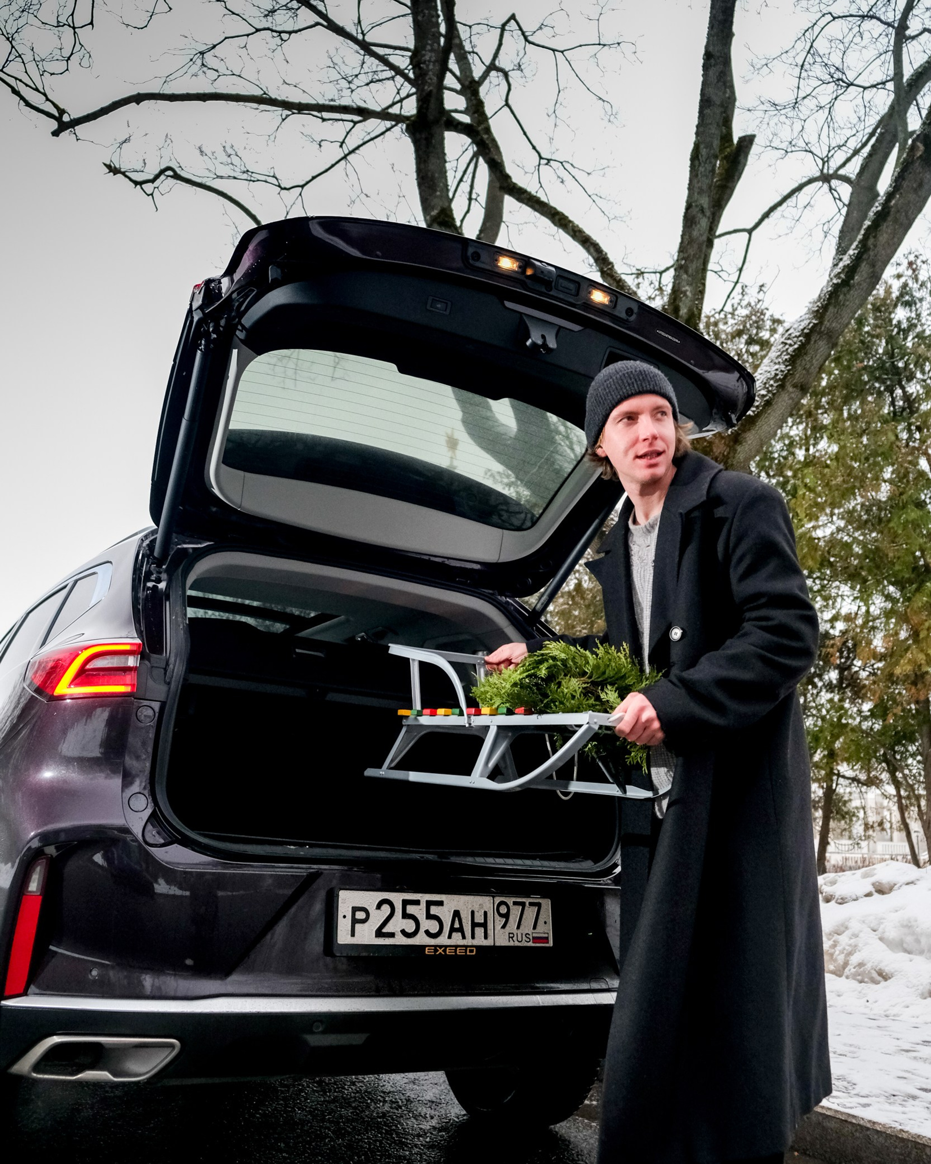 Промо EXEED с&nbsp;амбассадором бренда Николой Мельниковым