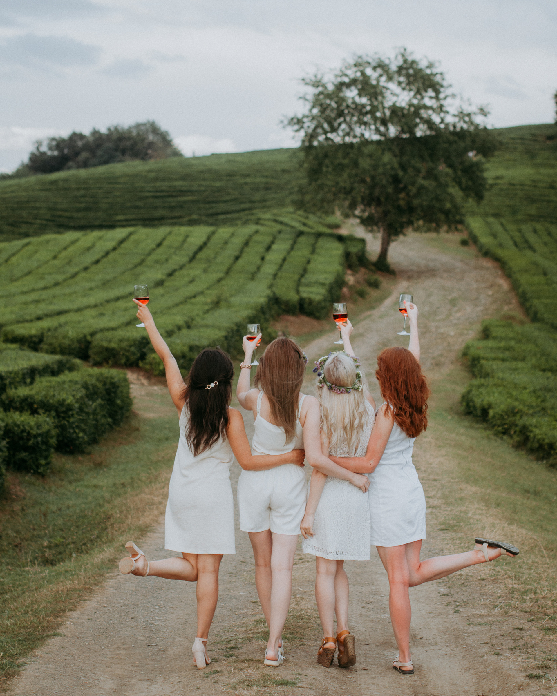 Девичник на чайных плантациях