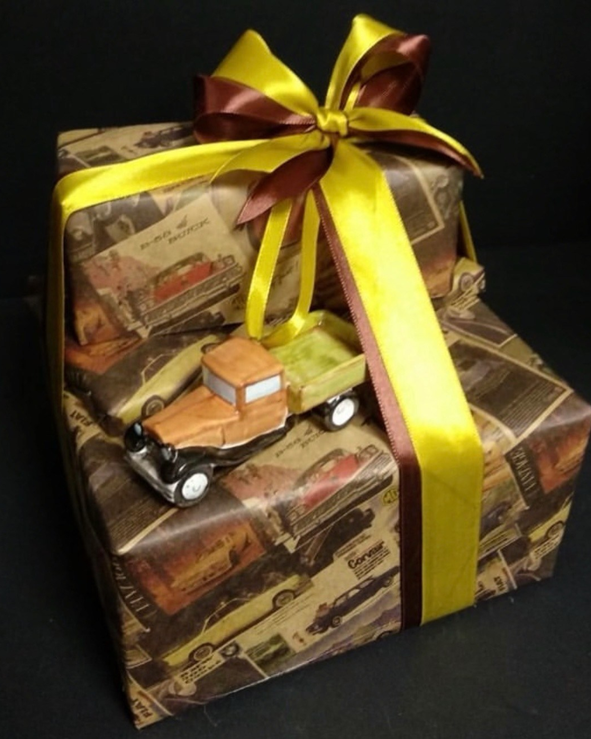 Машинка «коричневый»