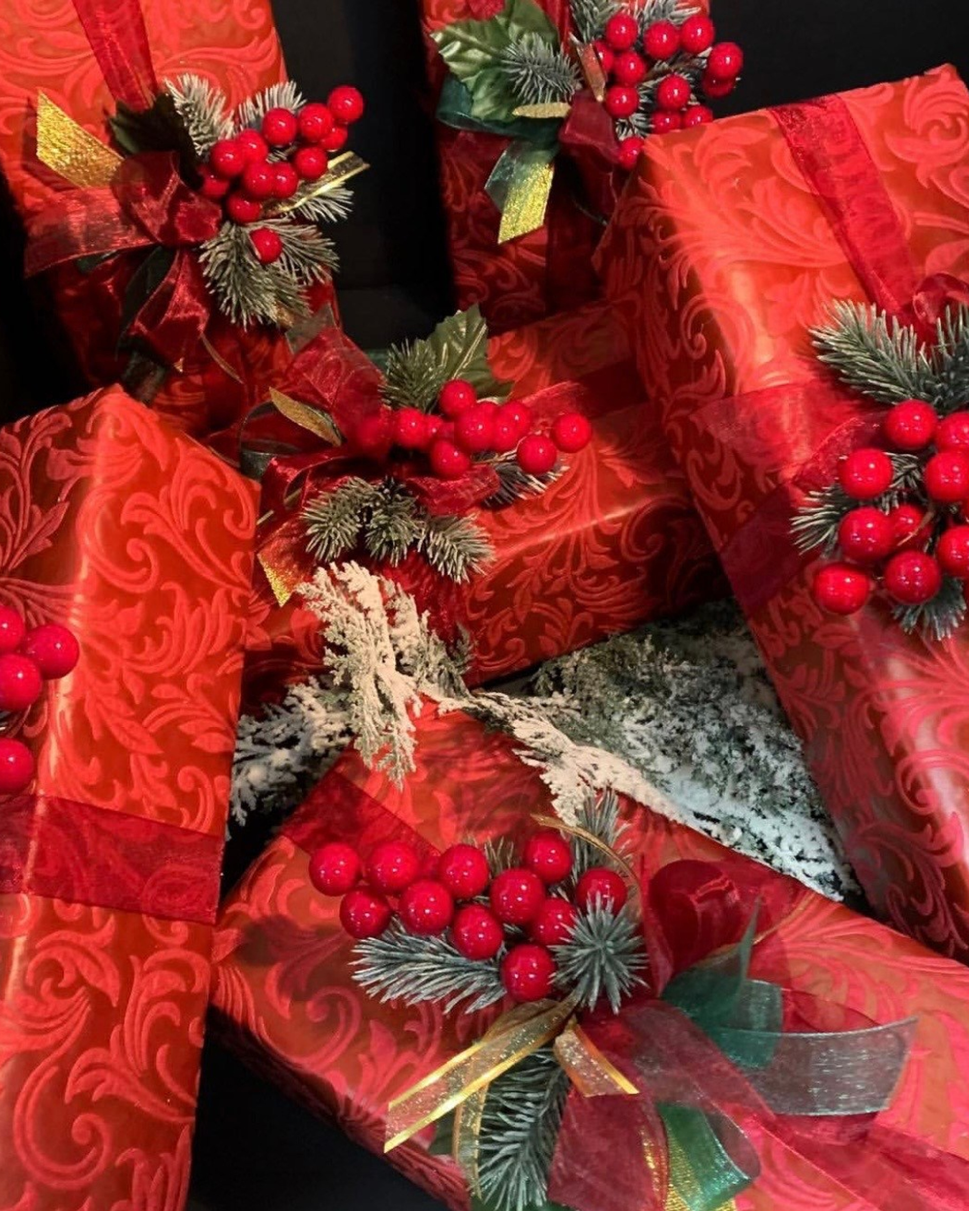 Оформление подарка НГ