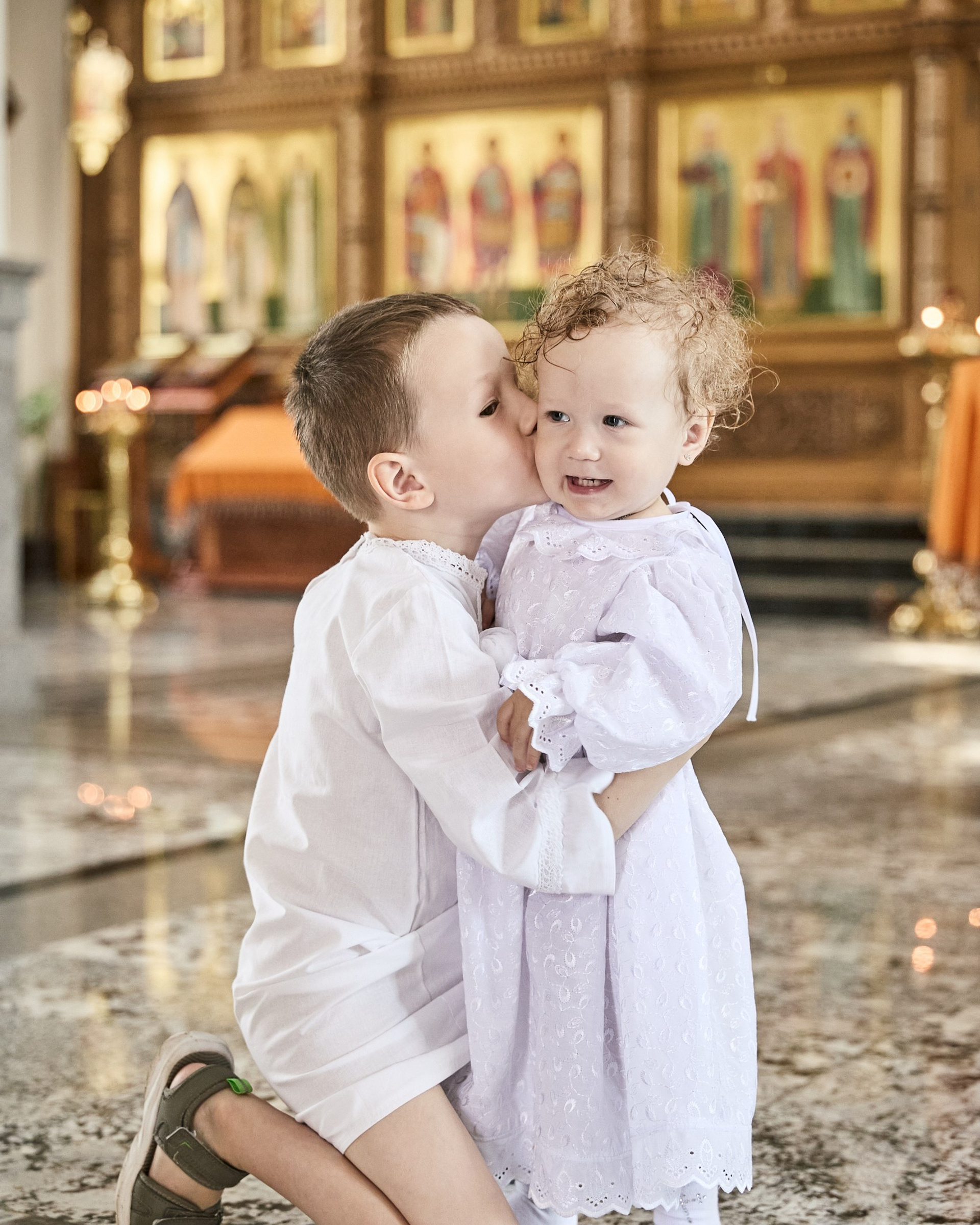 Таинство Крещения Миры и Марка