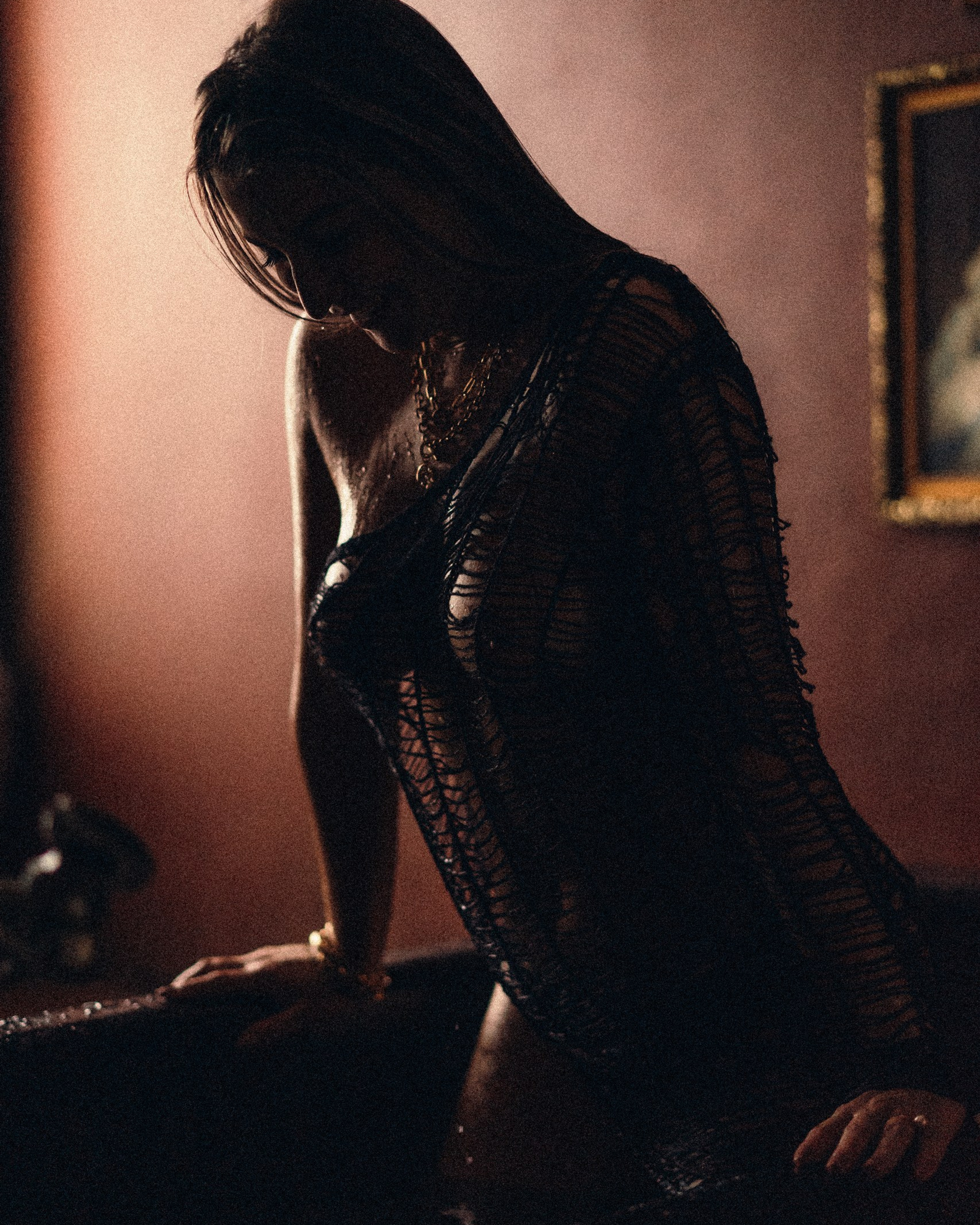 Будуарная съемка в&nbsp;студии