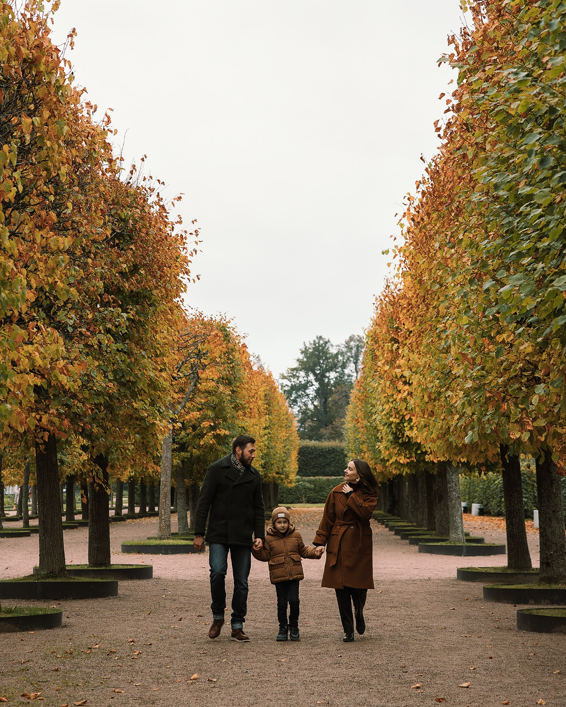 Семейная прогулка в парке