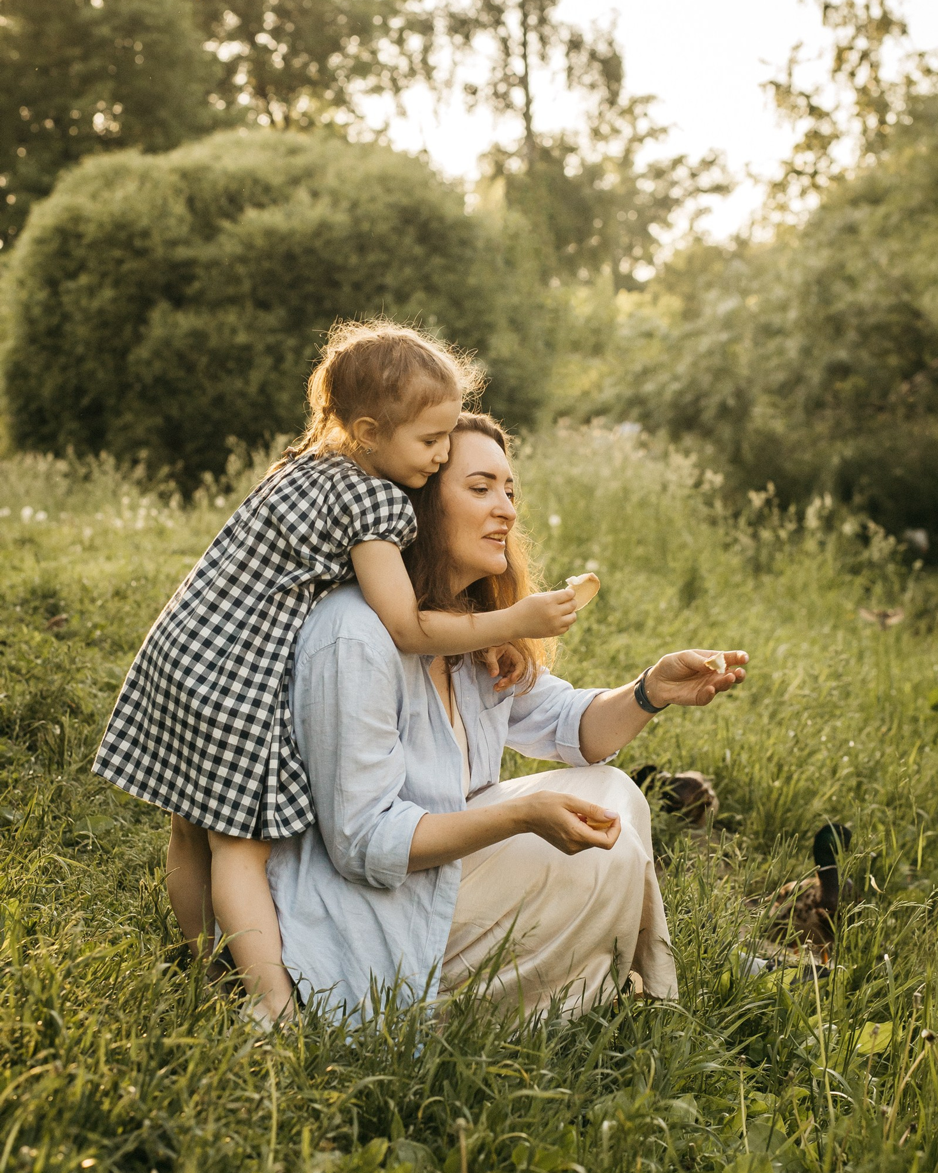 Семейная история в парке