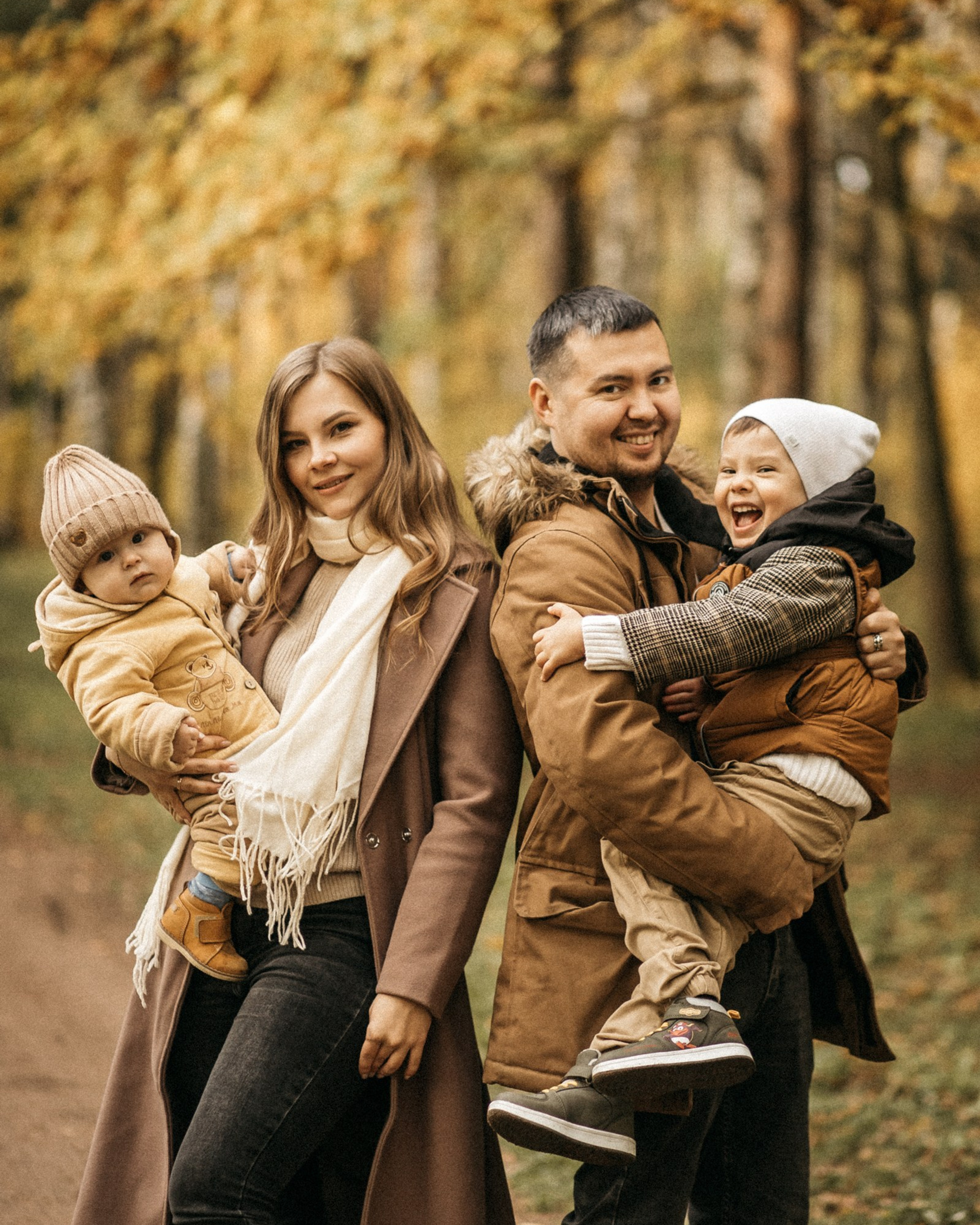 Прогулка в осеннем парке