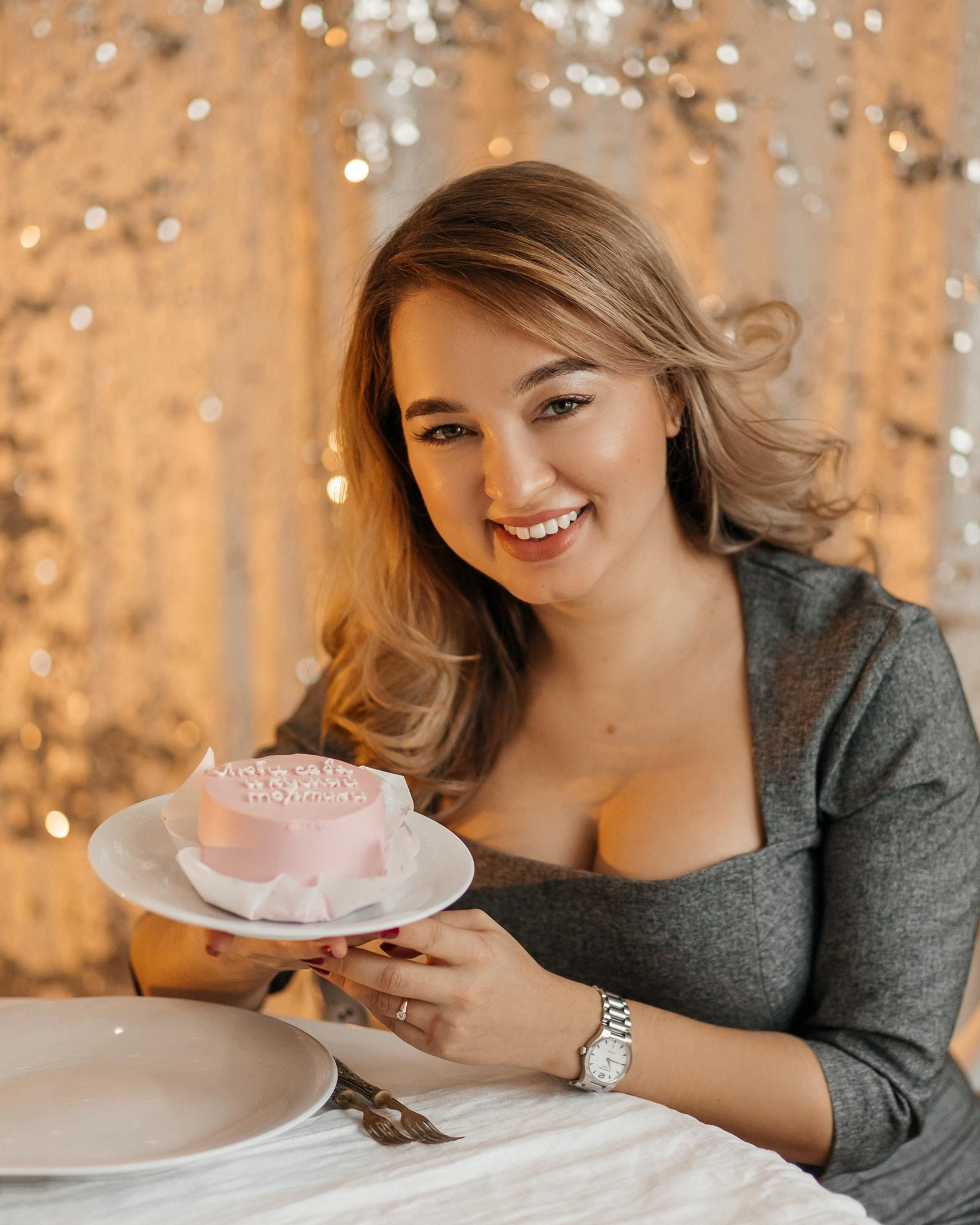 Контент-фотосессия кондитера Алины