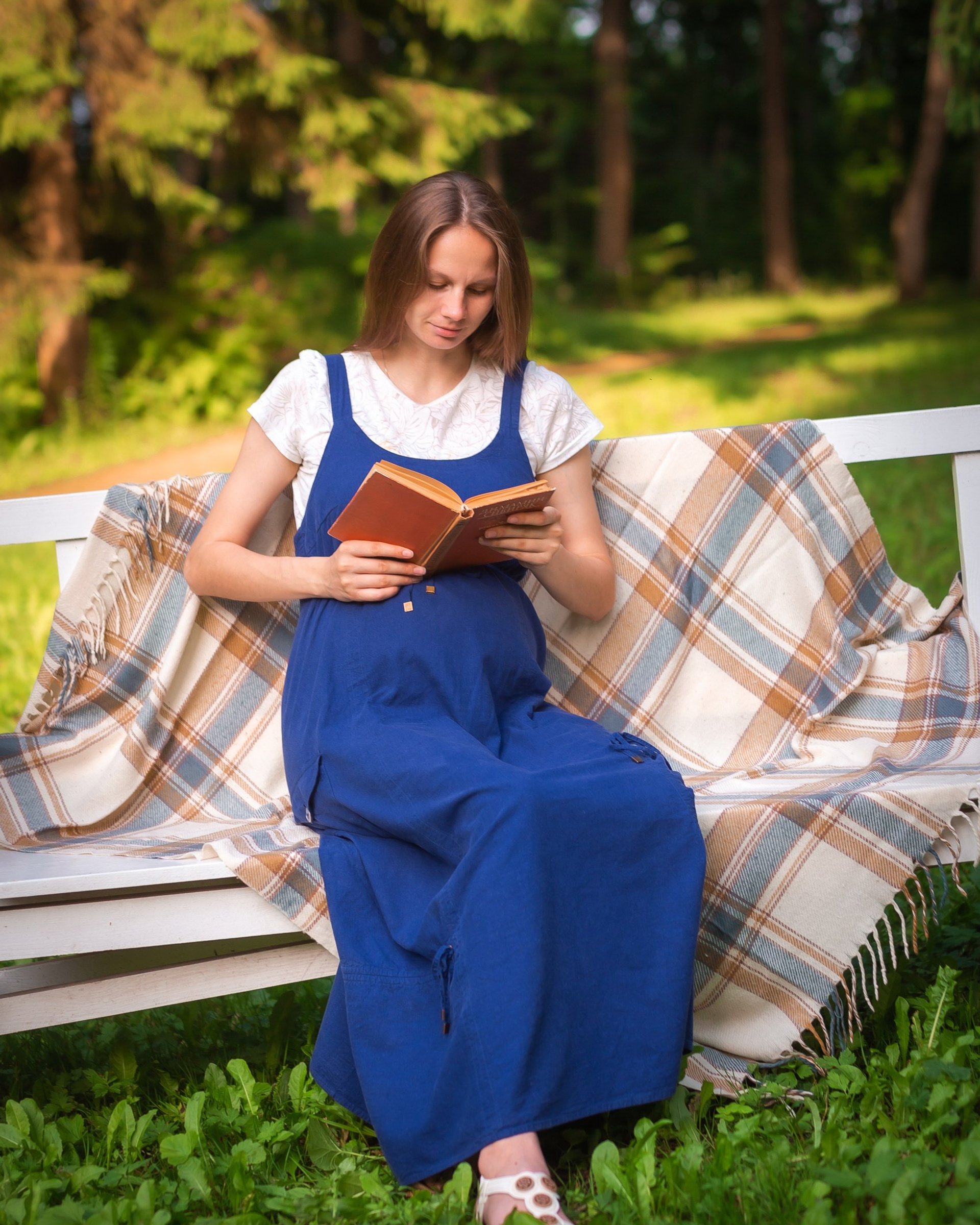 Фотосет прогулка с Натальей