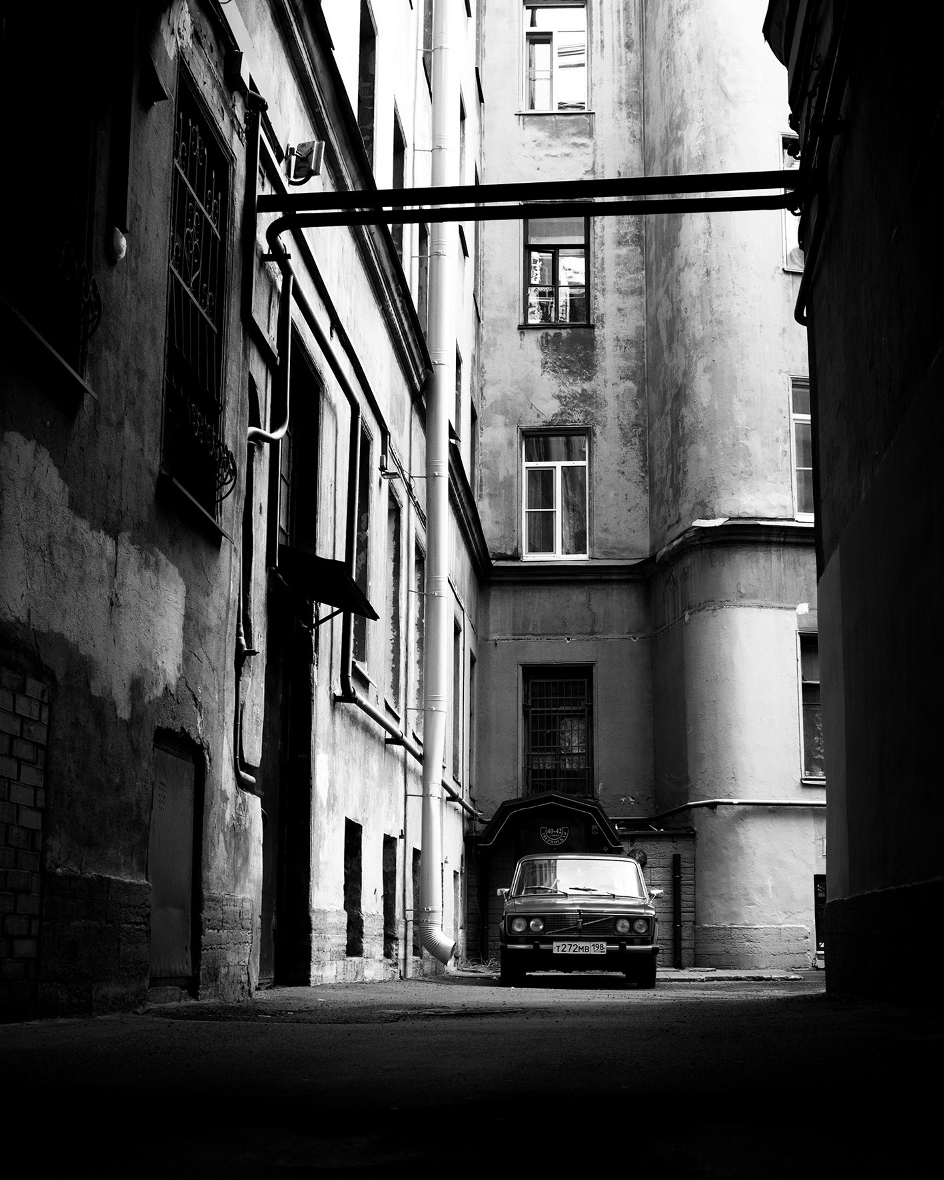 Петербург монохромный