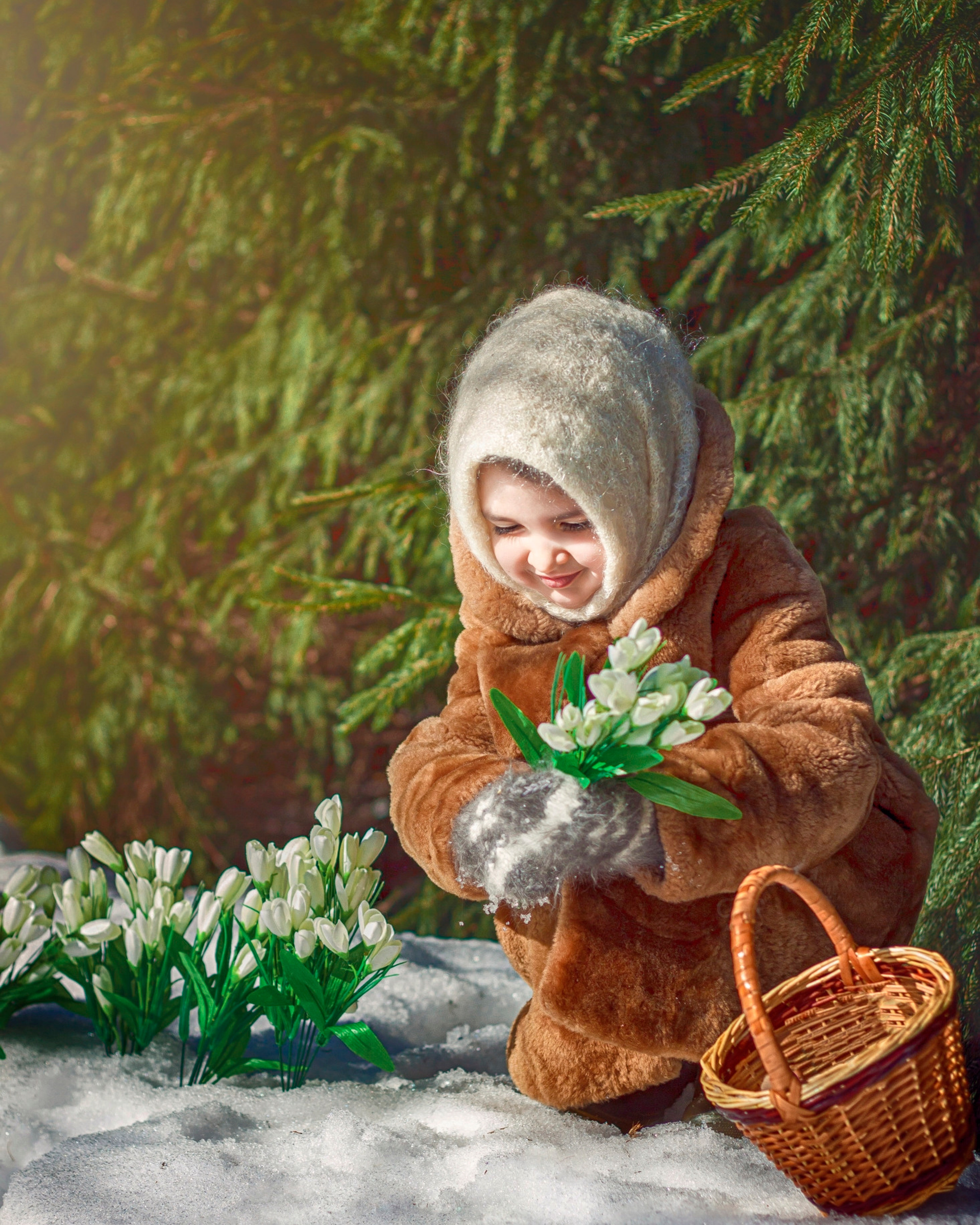 Фотопроект «В&nbsp;лес за&nbsp;подснежниками»