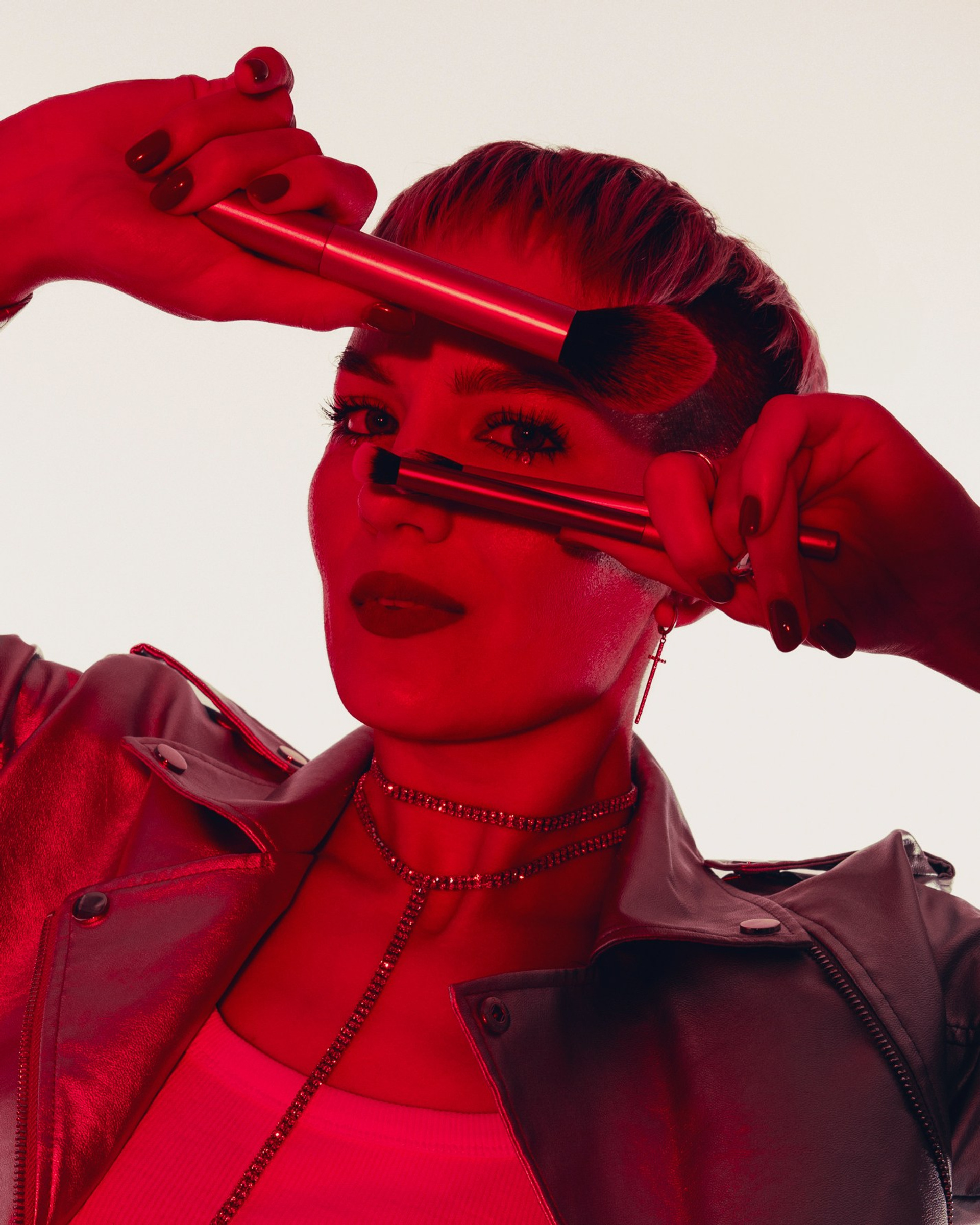 Контент съемка в Петербурге для визажиста