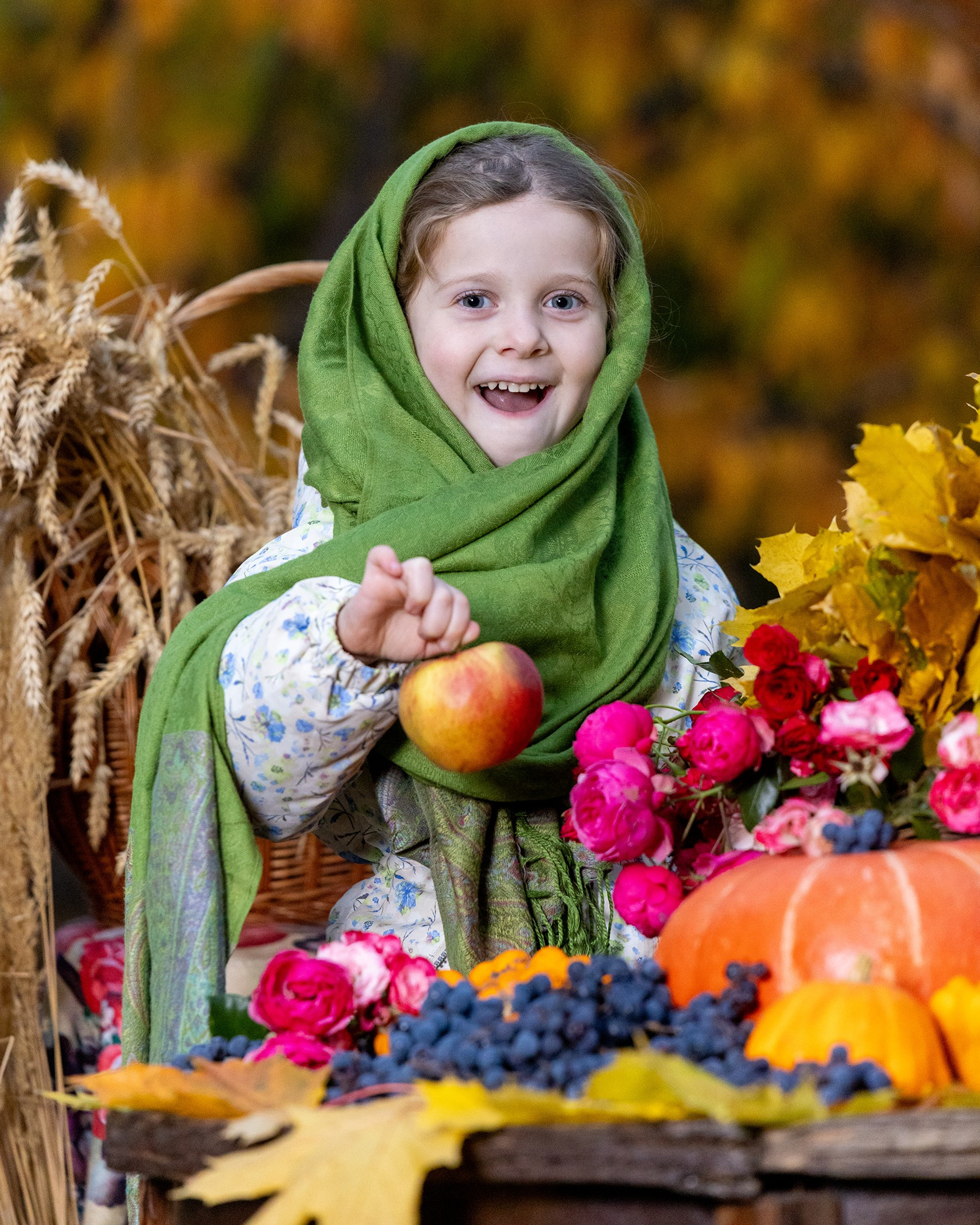 Осенняя импровизация на&nbsp;улице для семьи.