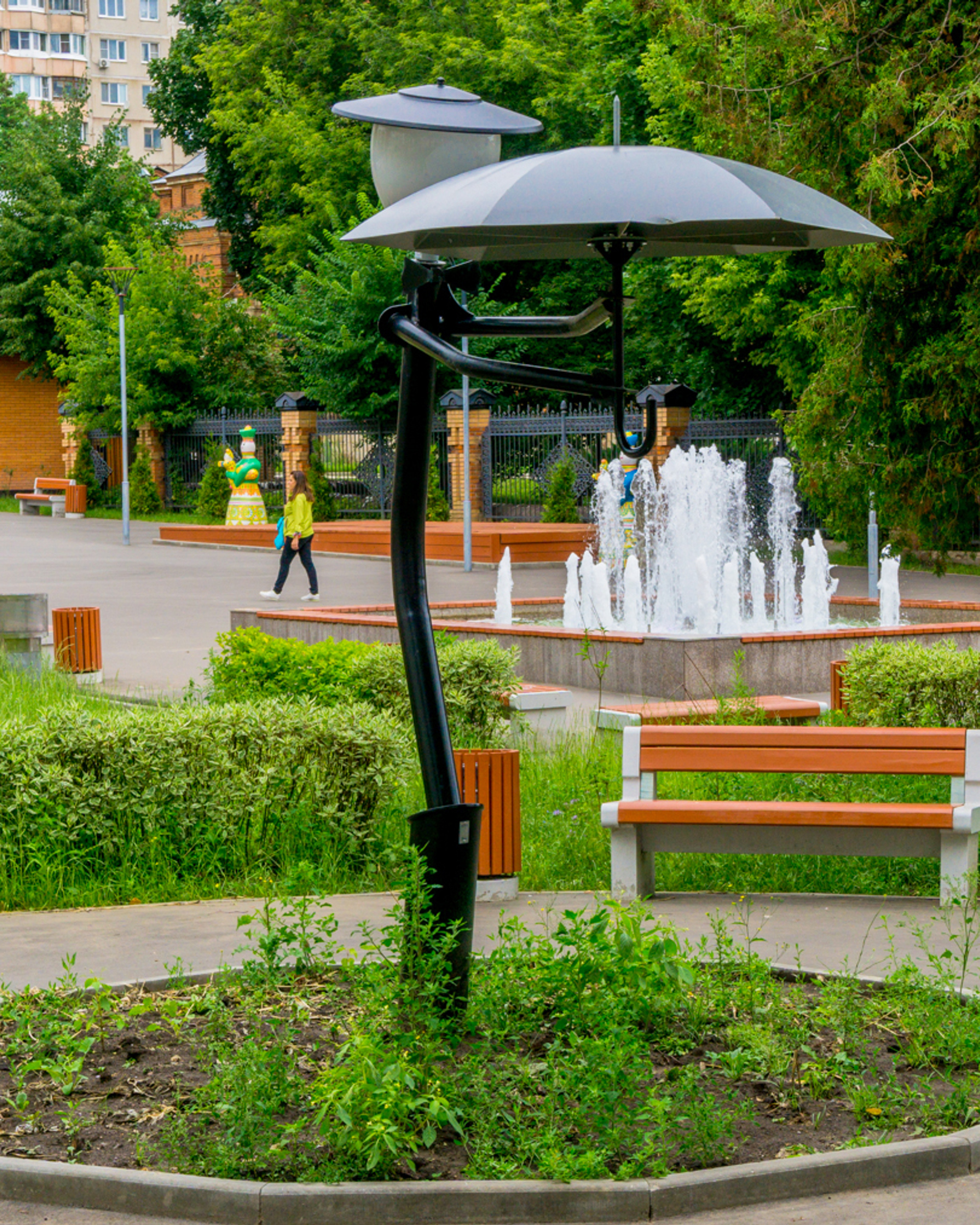 Тульское чаепитие, сквер возле Церкви Сергия Радонежского у&nbsp;Московской заставы