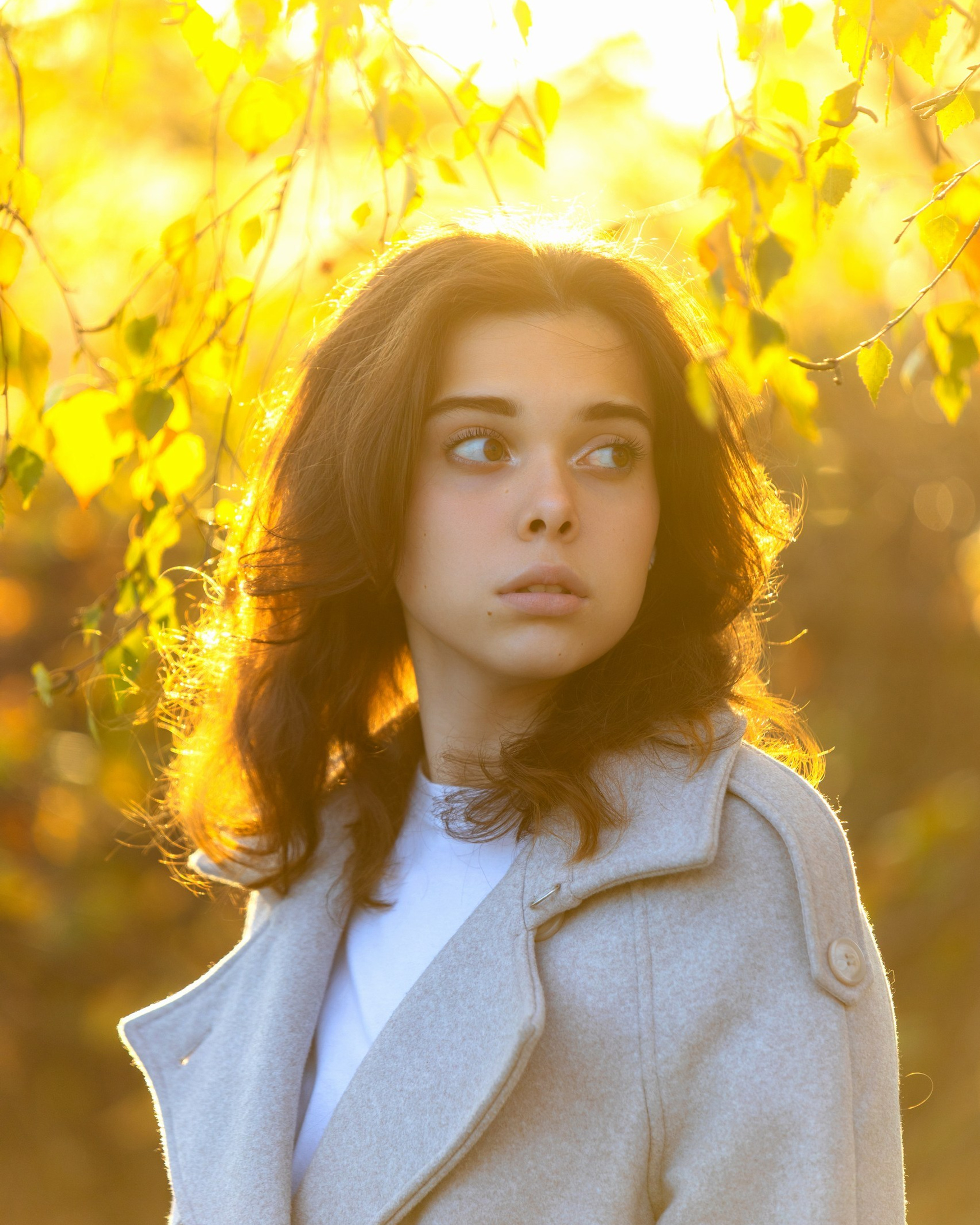 Осенняя прогулка Марии