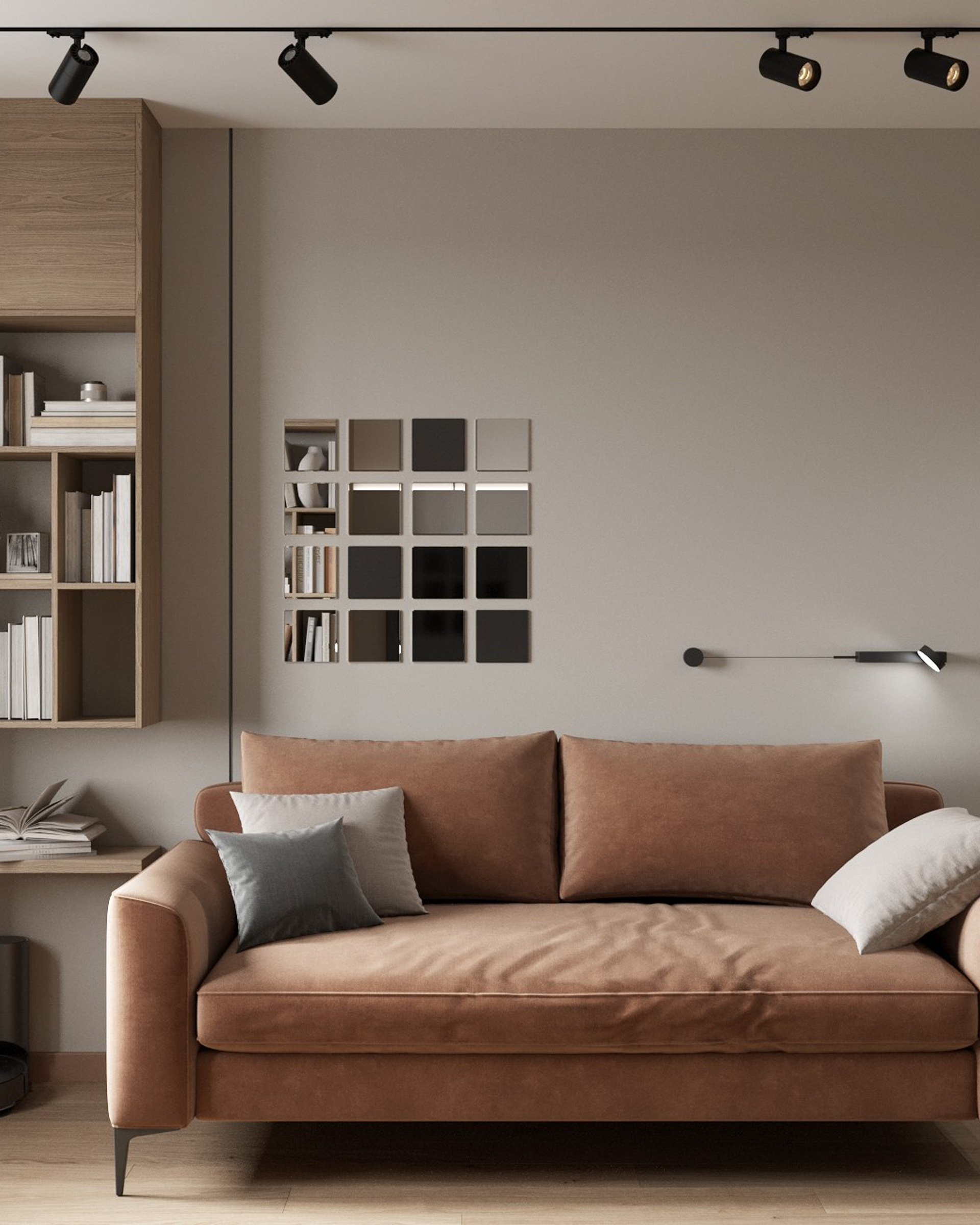 Квартира холостяка 51 м²