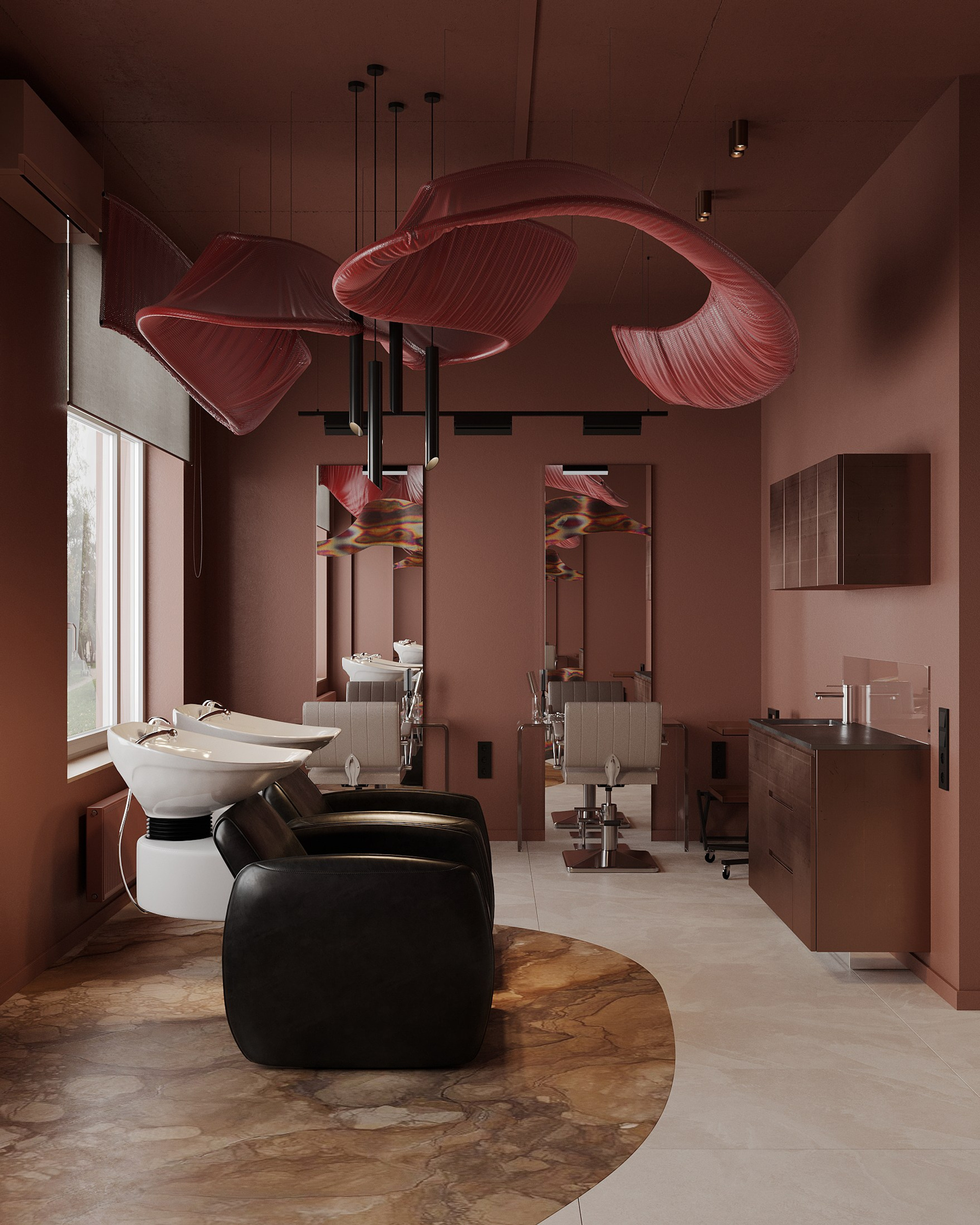 Beauty coworking «Улей»/ Дизайнер: Yummy interior