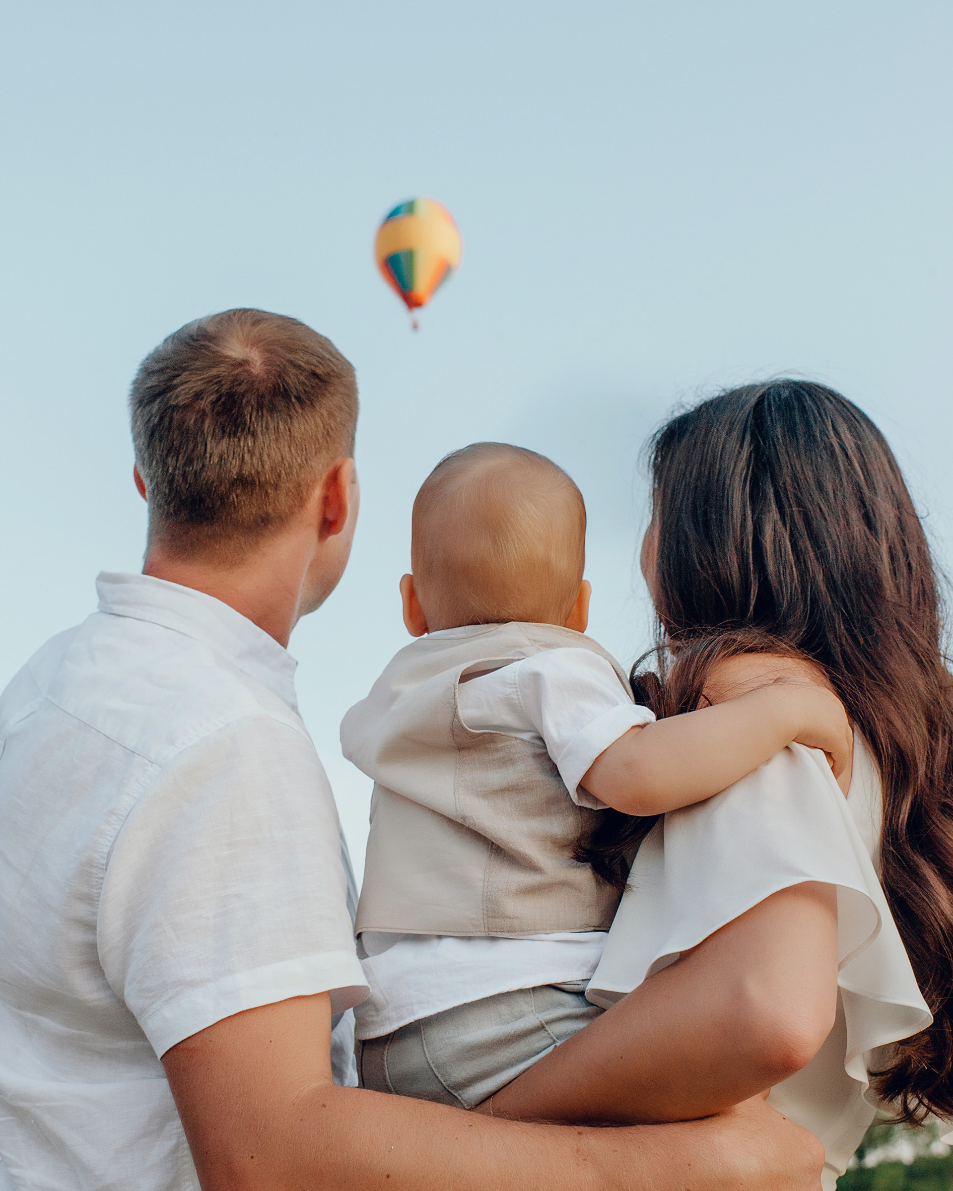 Семейная прогулка с Катей, Сергеем и Ромой