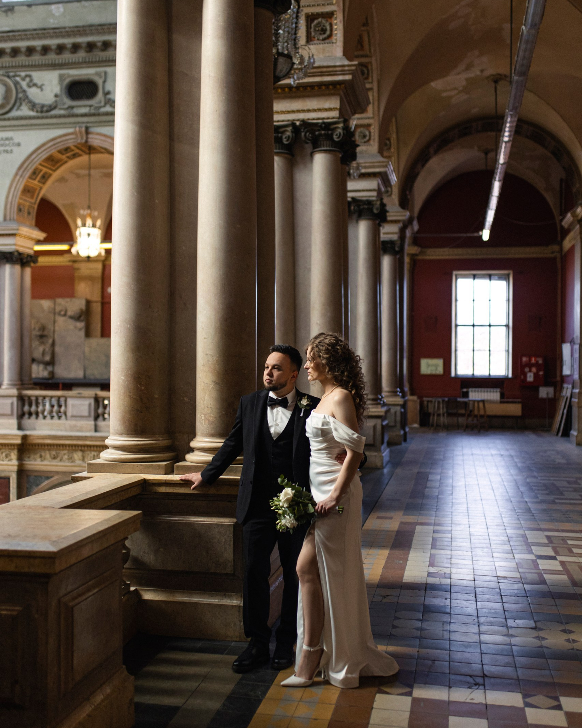 Свадебная съемка в музее Штиглица