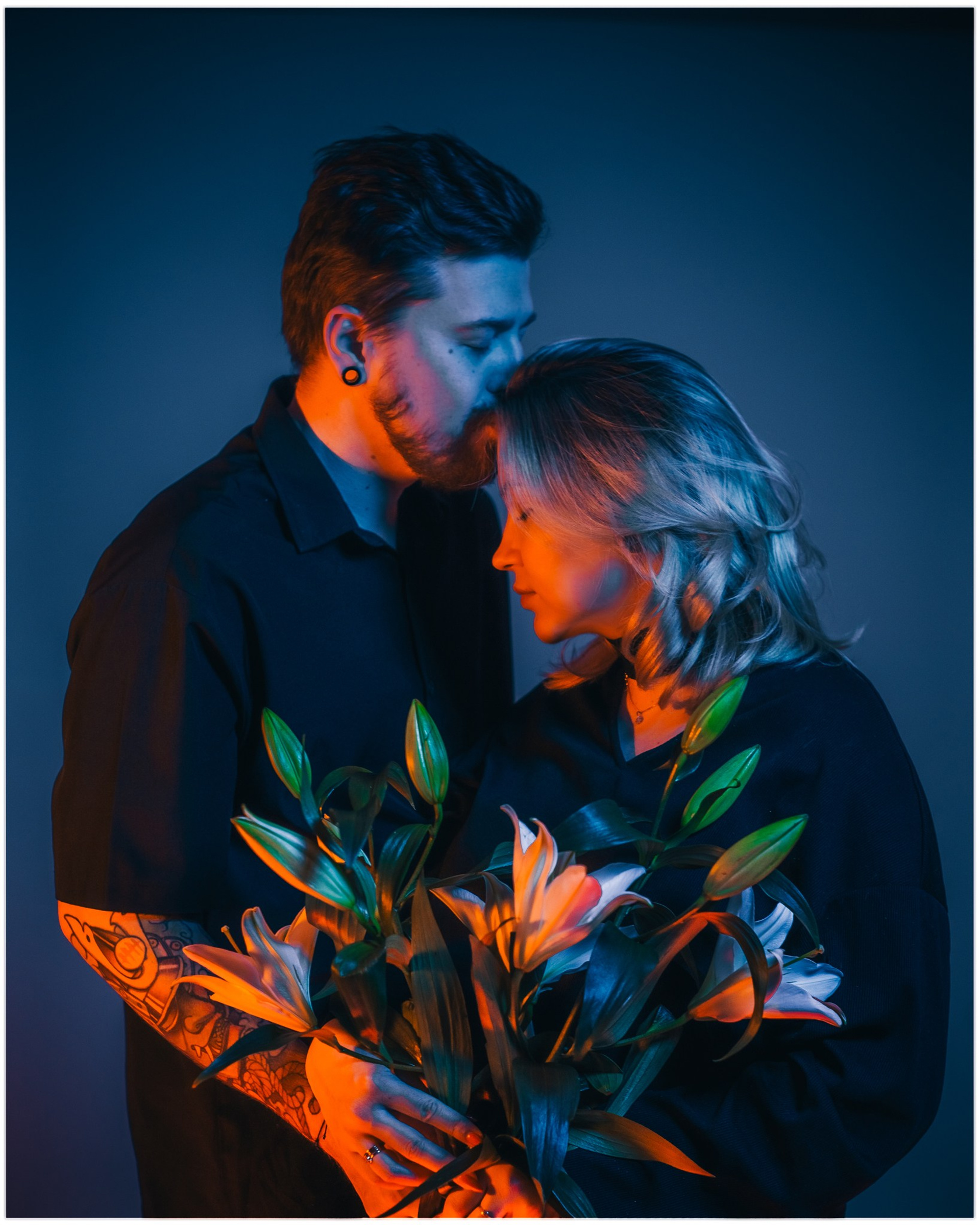 Love story цветной свет