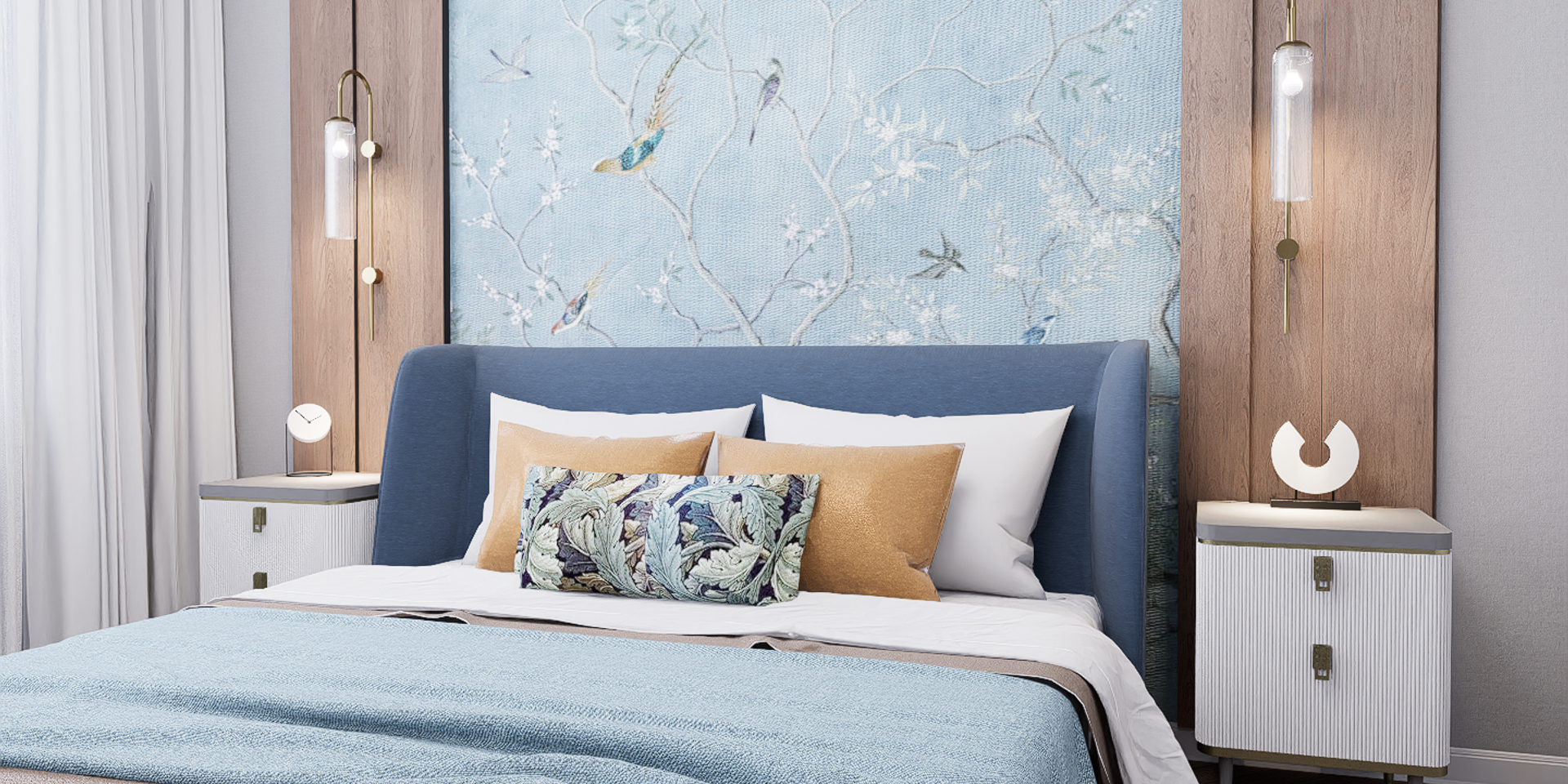 Спальня в стиле нео-классика