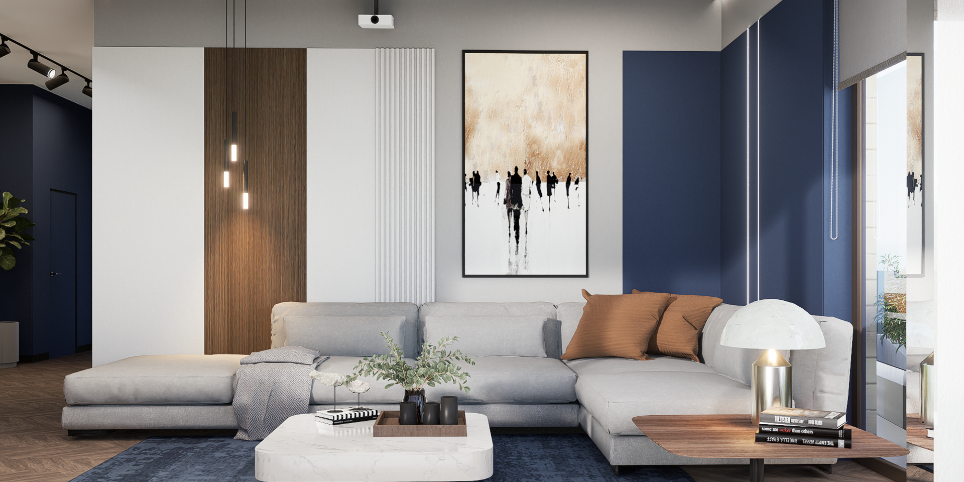 Кабинет в стиле минимализм