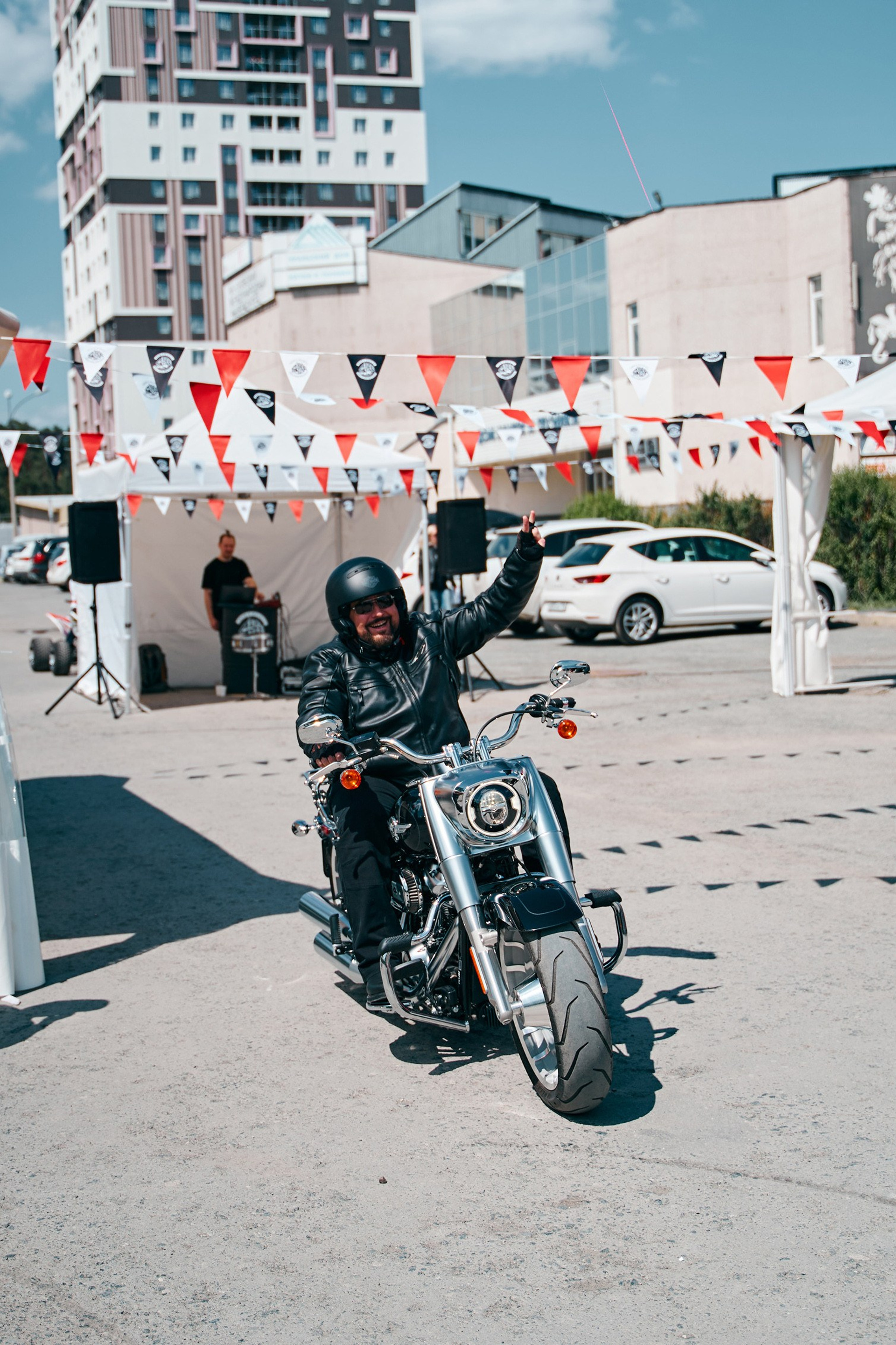 Корпоратив в&nbsp;мото стилистике