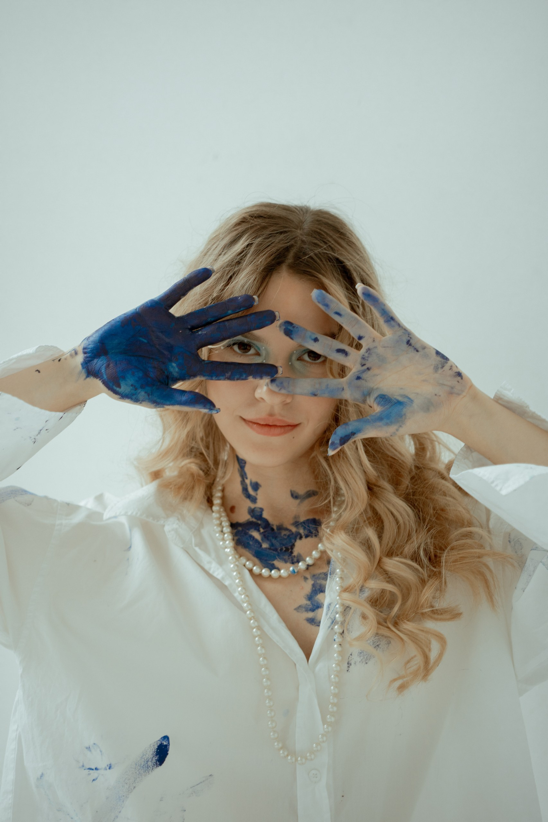 Окрашивание цветов