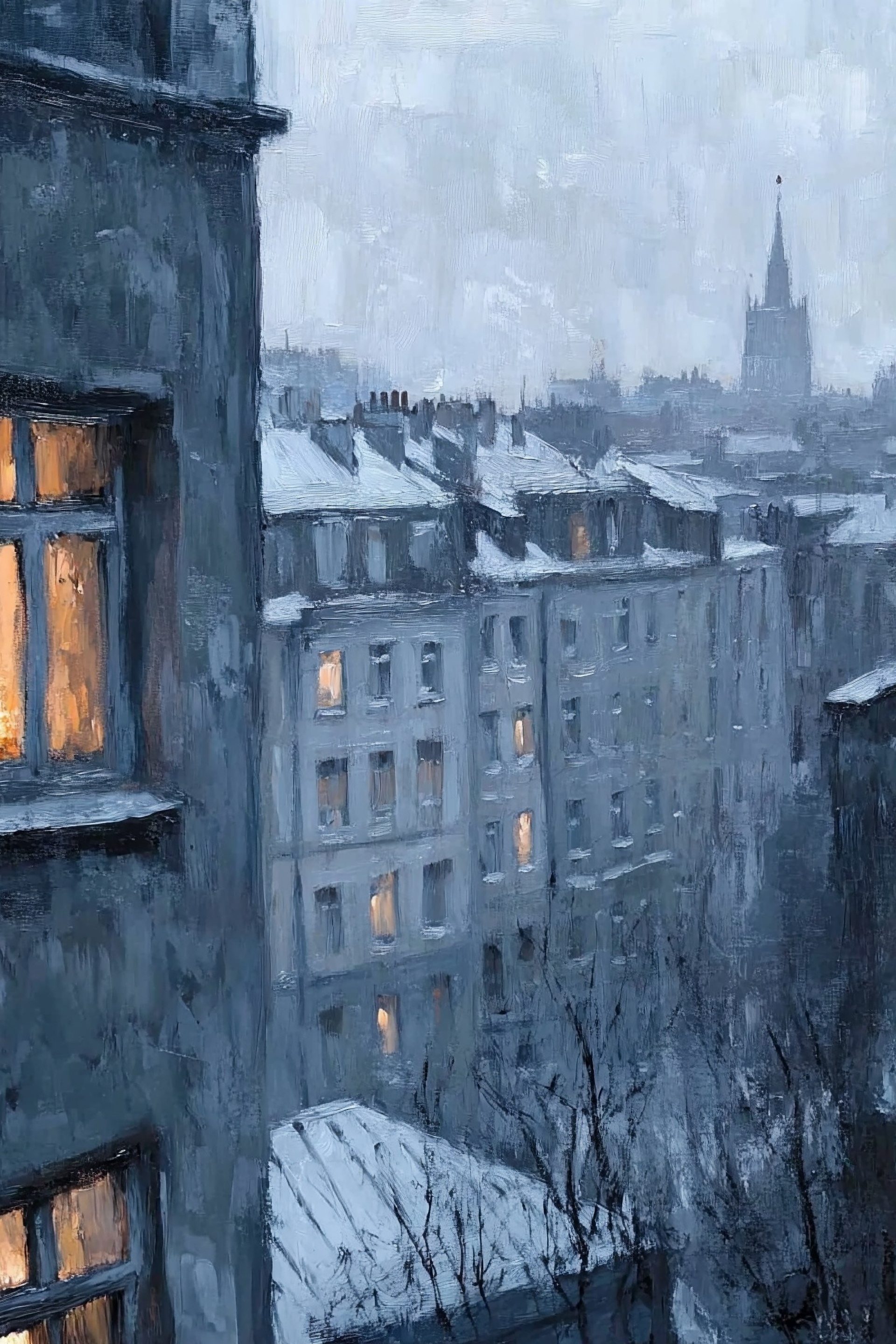 Дождливая Москва