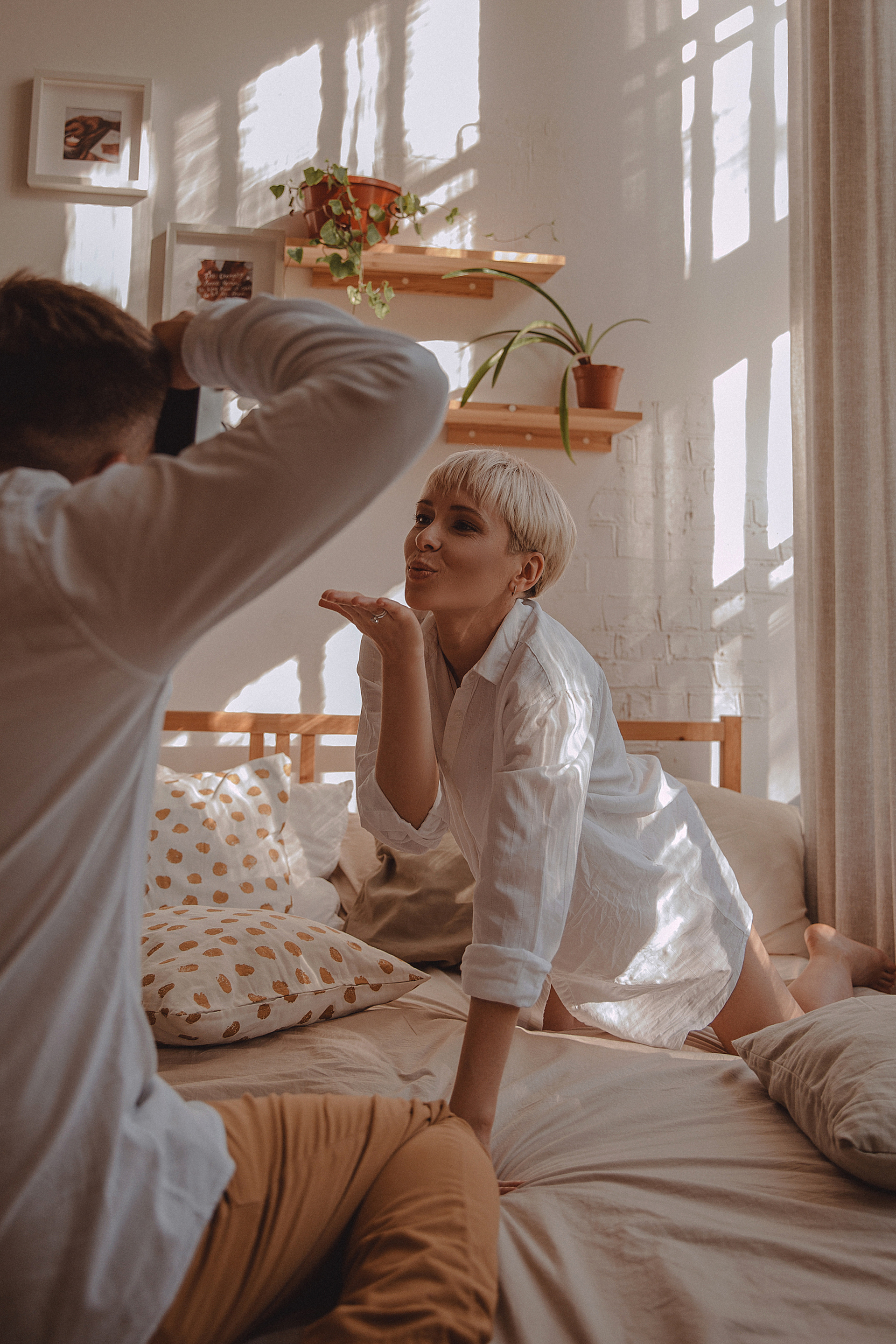 Полина и Андрей в Loft Potolok