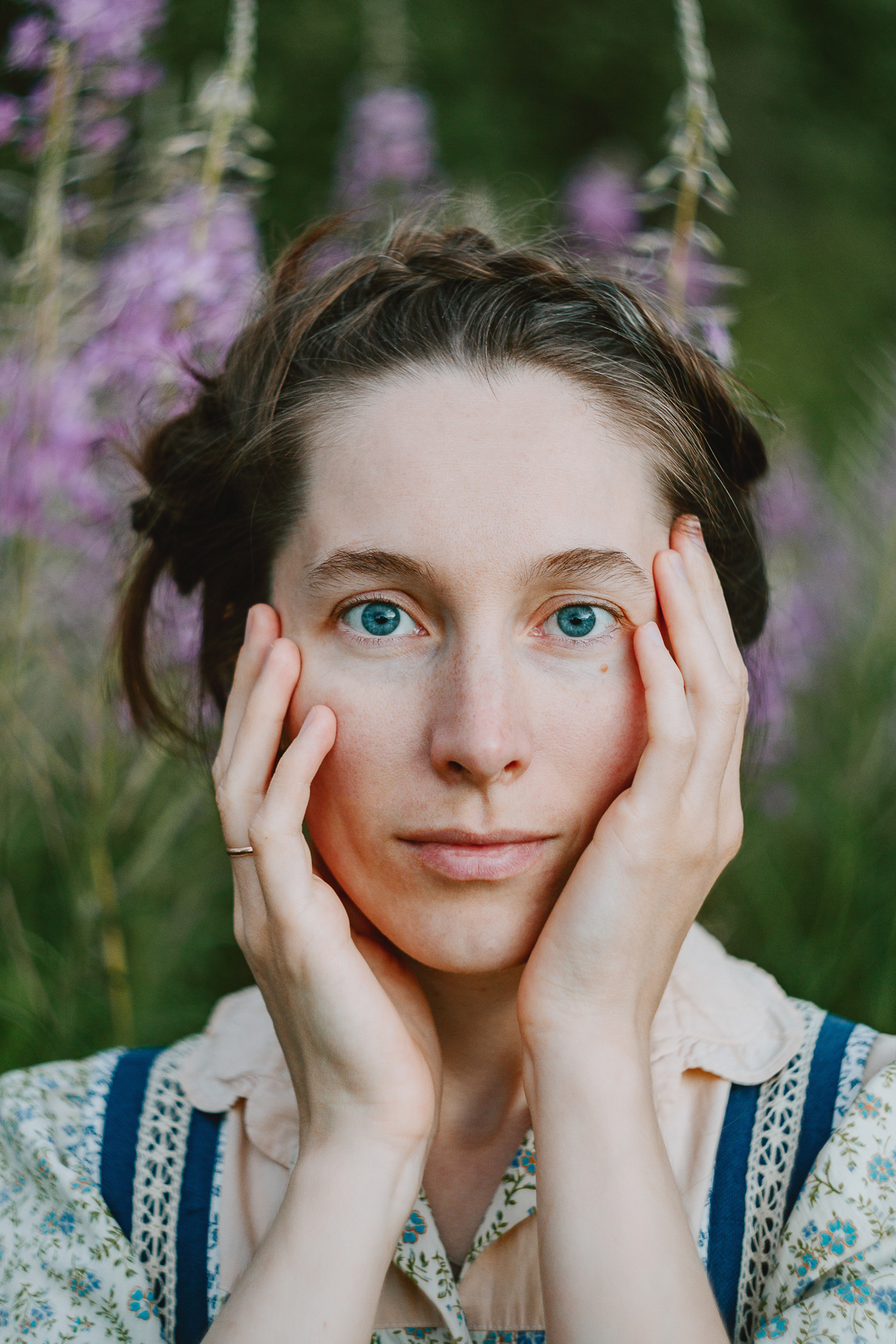 Съемка в поле