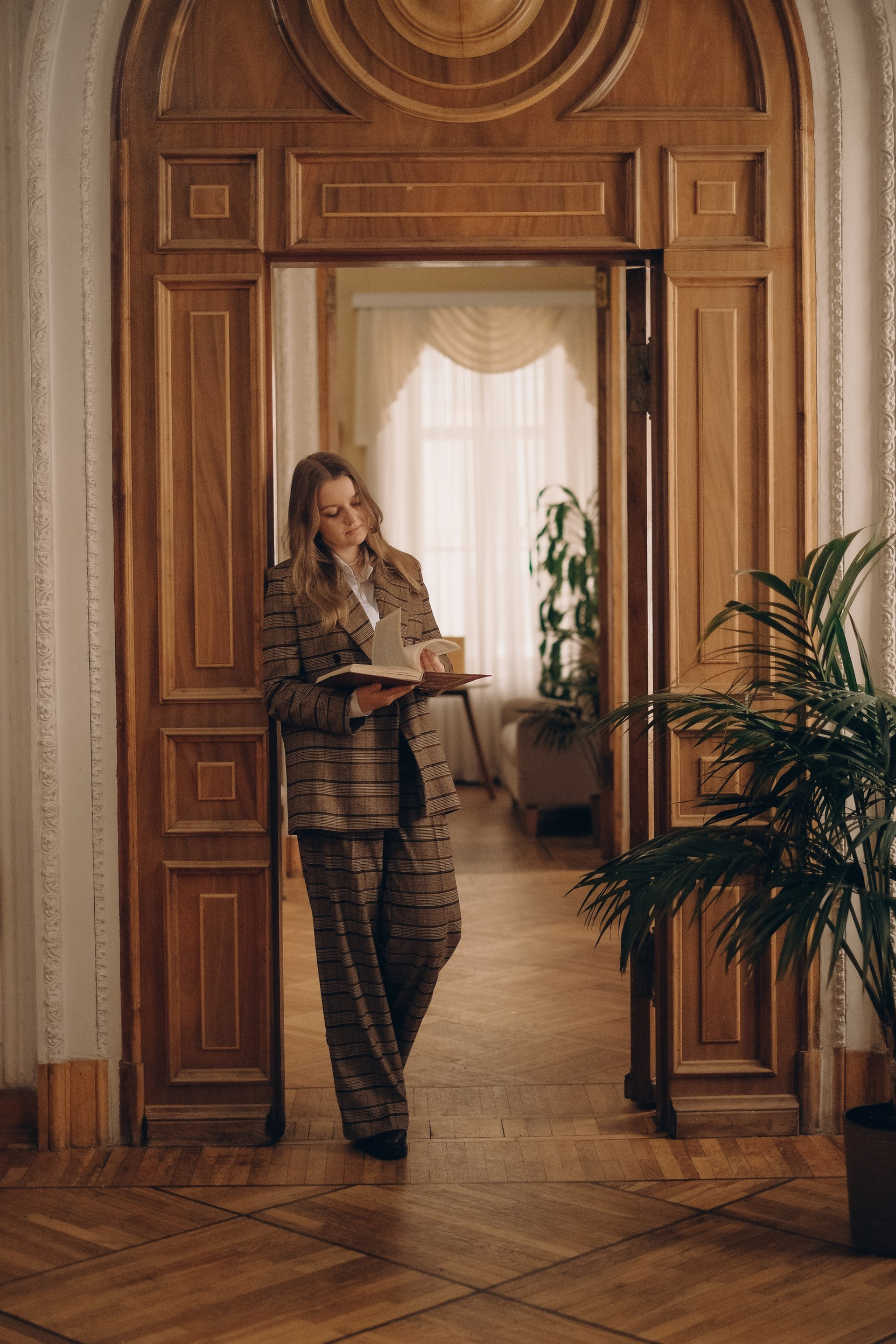 В библиотеке