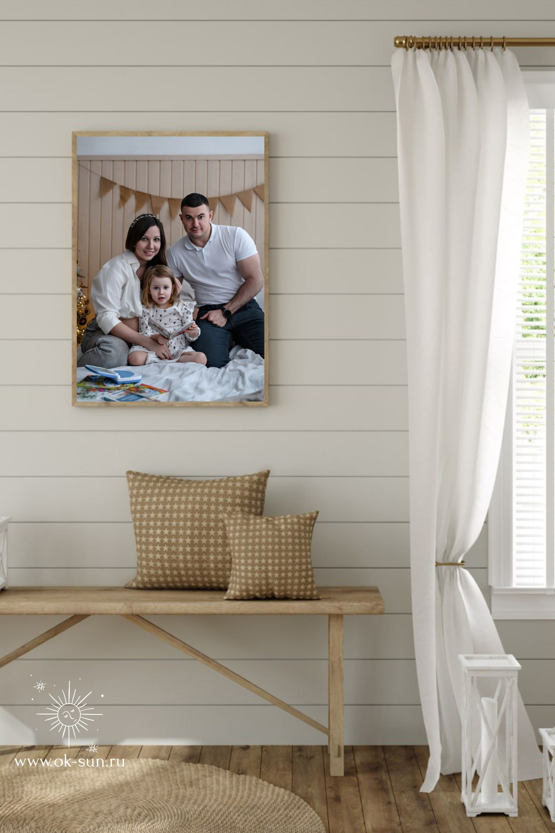 Фотосессия с новорожденным ребенком в студии