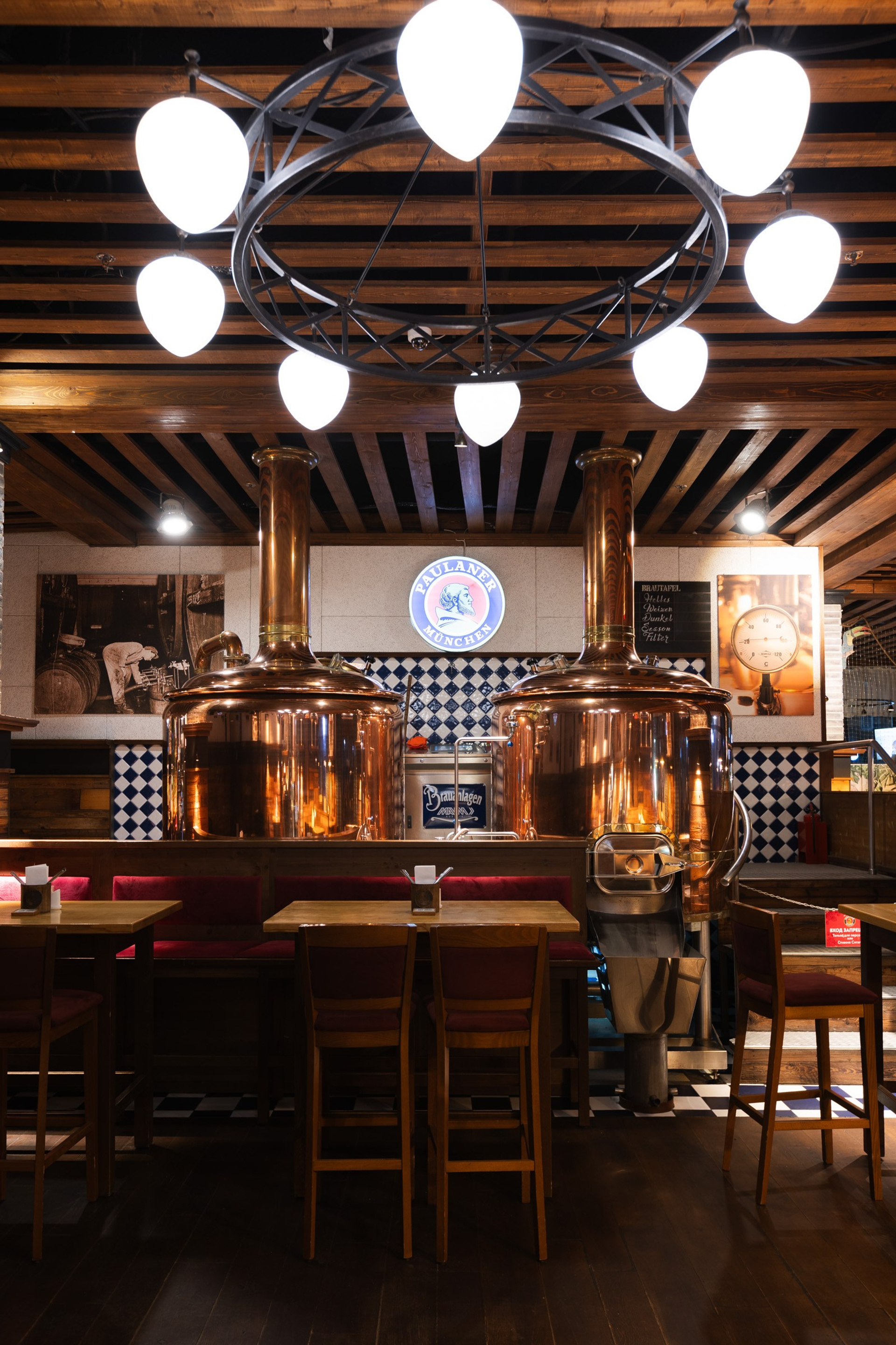 Съемка ресторана PAULANER в городе Краснодар