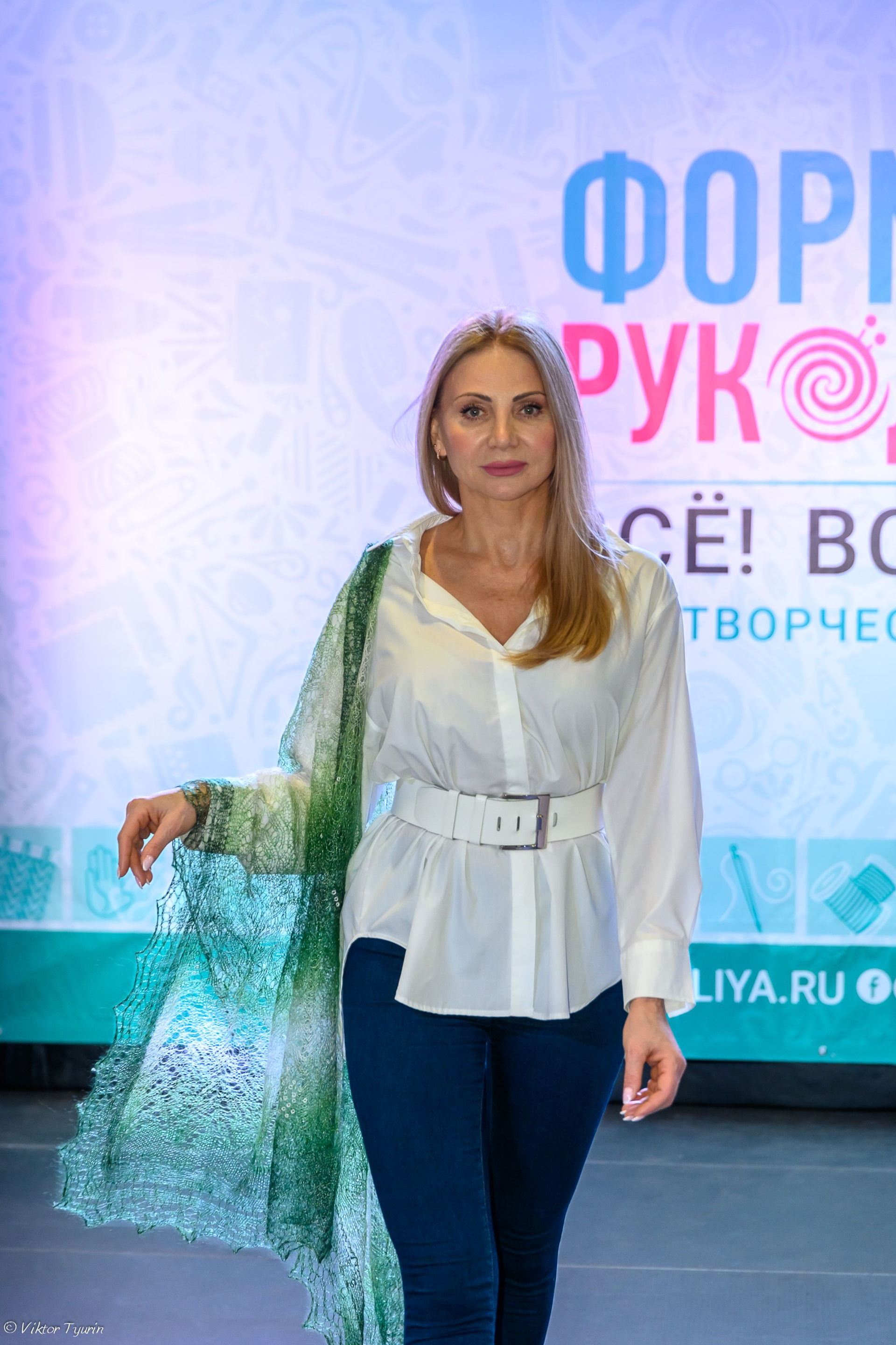 Показ на выставке «Формула рукоделия», 2025