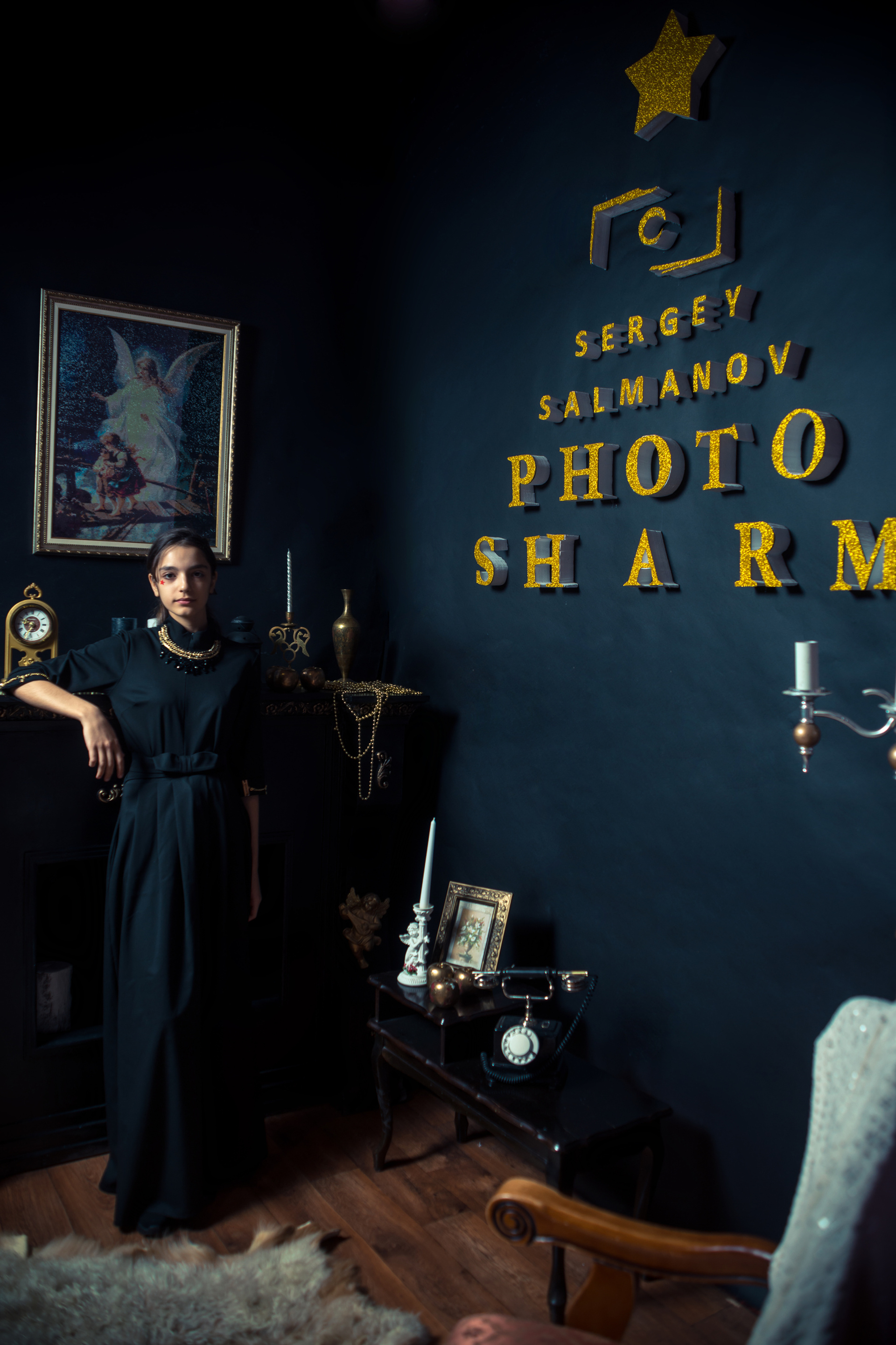 Новый год. Фотограф Сергей Салманов Studiophotosharm