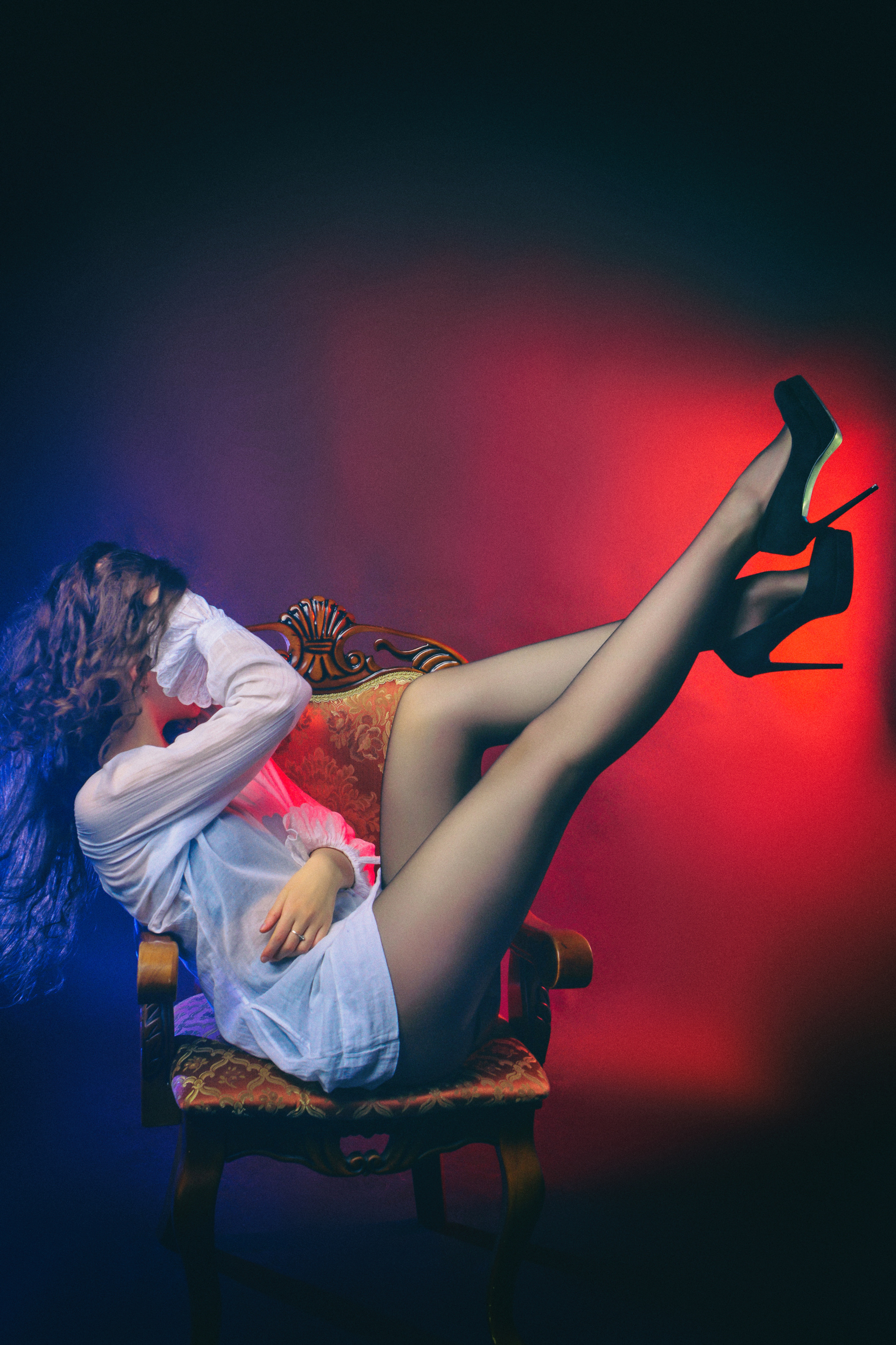 Будуар. Фотограф Сергей Салманов Studiophotosharm