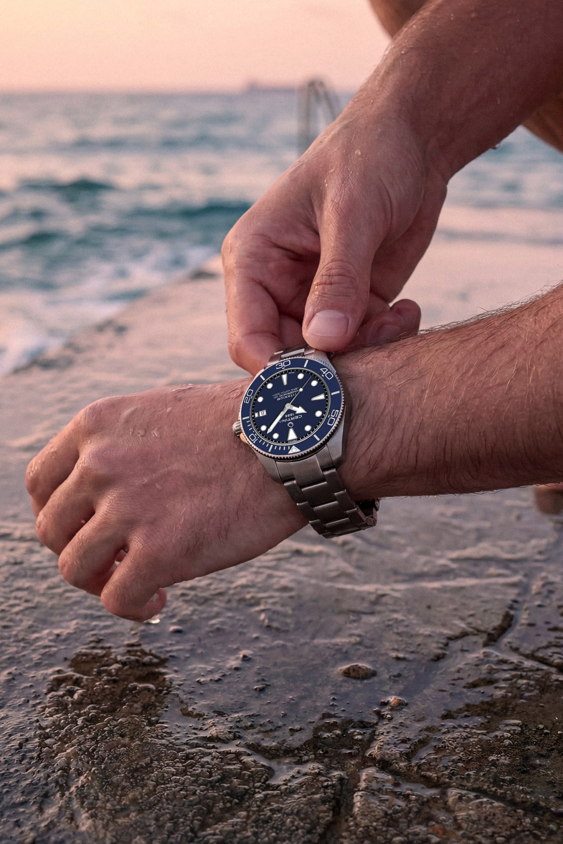 Certina DS Action Diver. Ekaterina, AI Visual Director