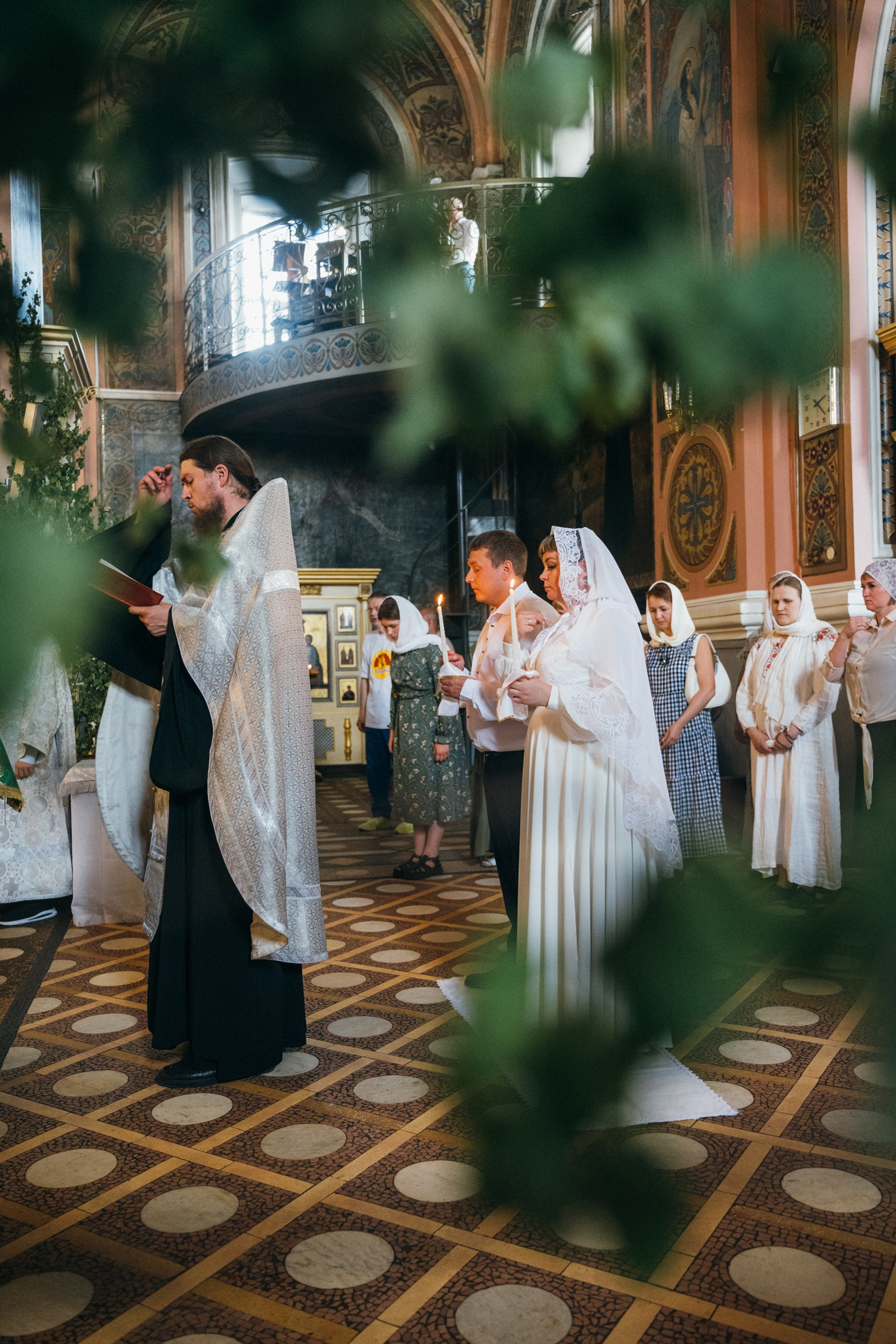 Фотосъемка таинства венчания Романа и Анастасии